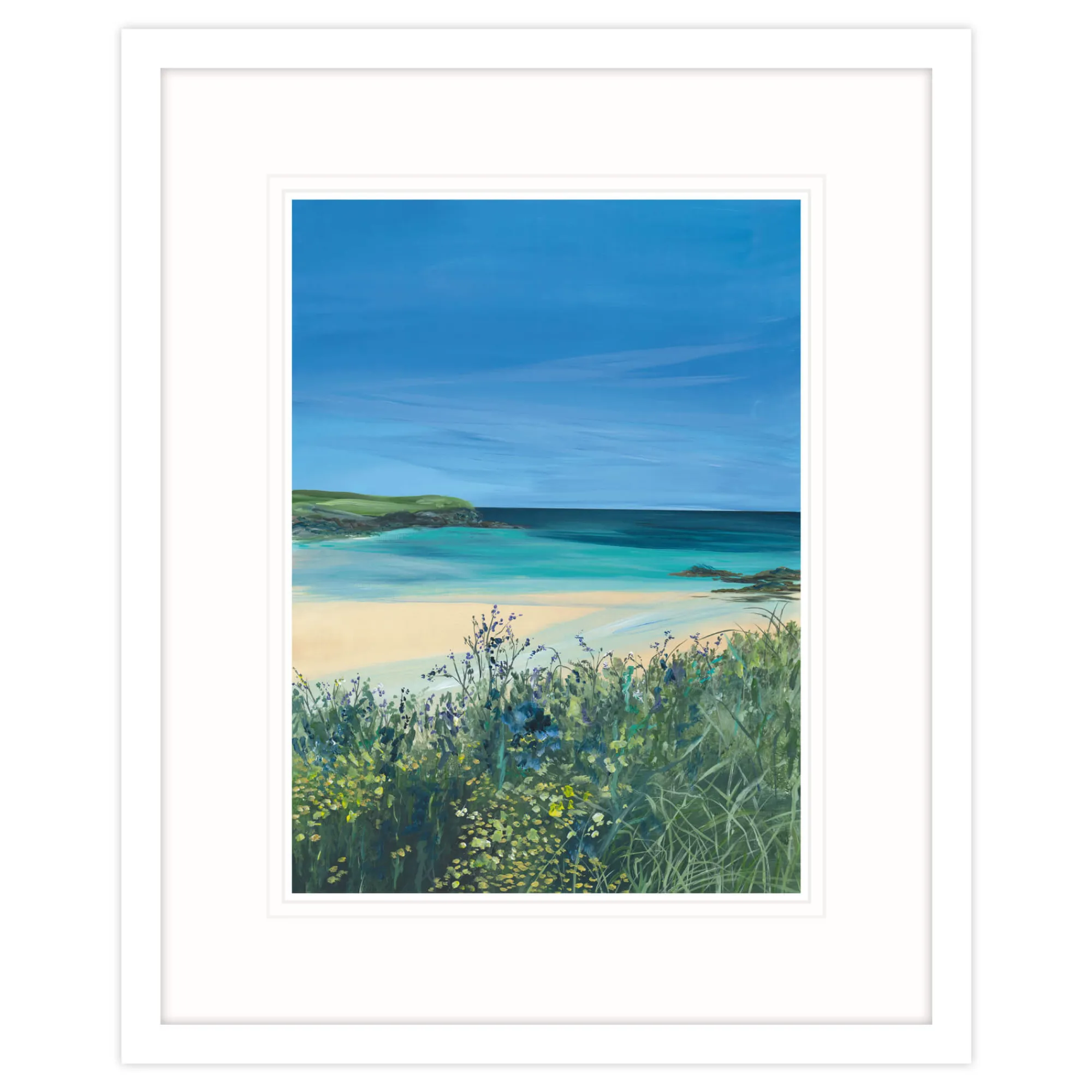 Padstow|Cornwall*Whistlefish Padstow Harbour Cove Framed Print