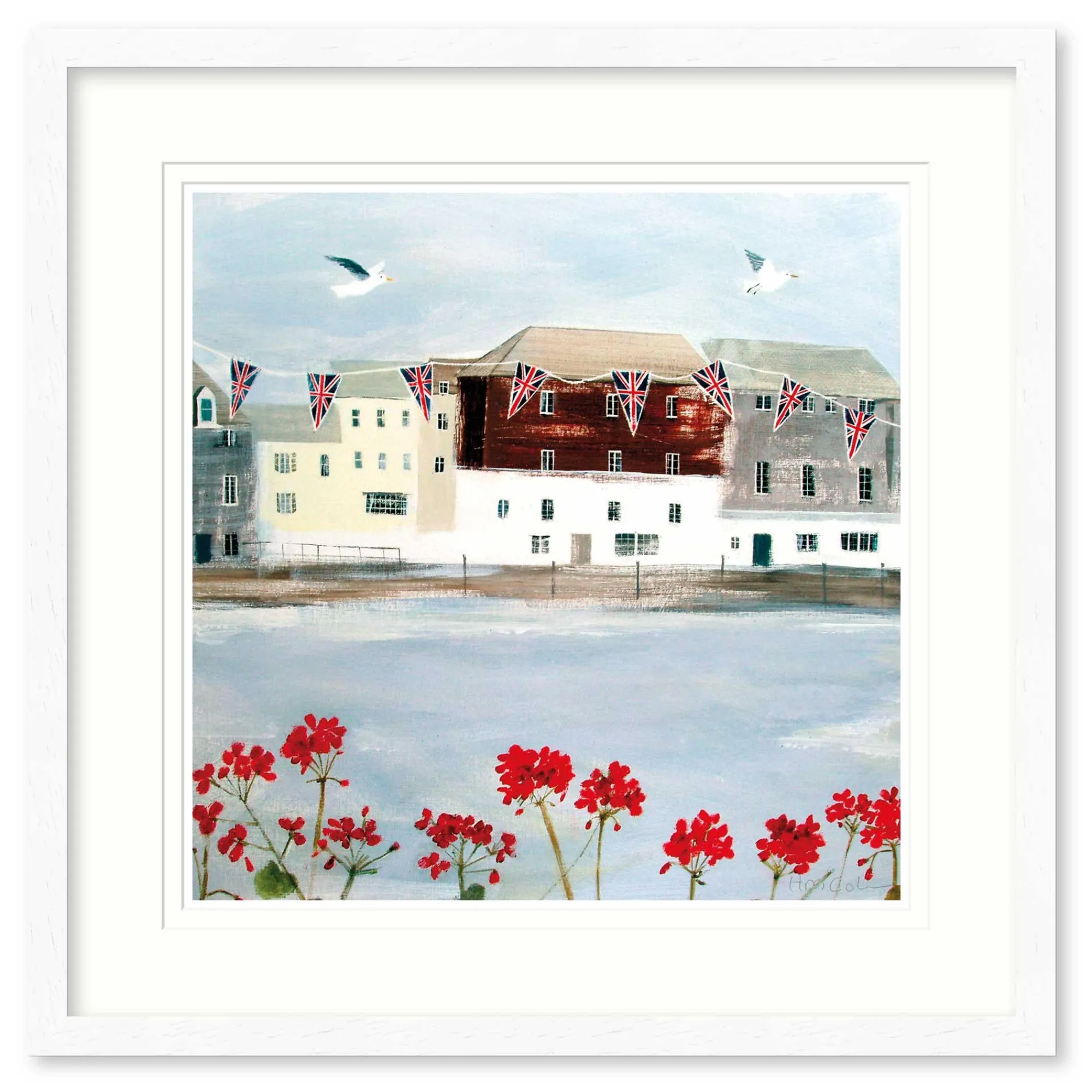 Padstow|Floral & Flowers*Whistlefish Padstow Harbour Framed Print