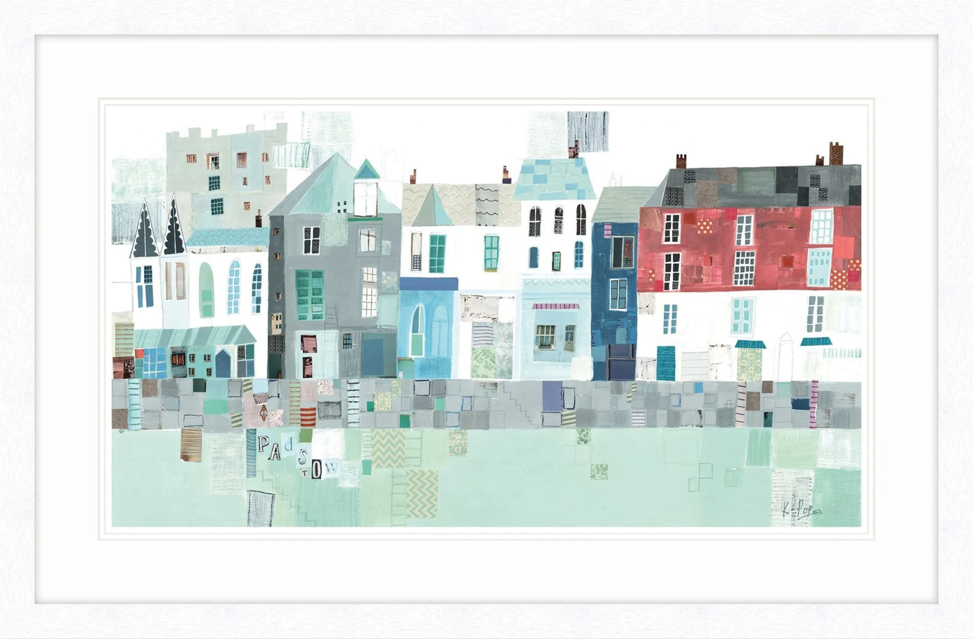Padstow|Framed Prints*Whistlefish Padstow Harbour Front Framed Print