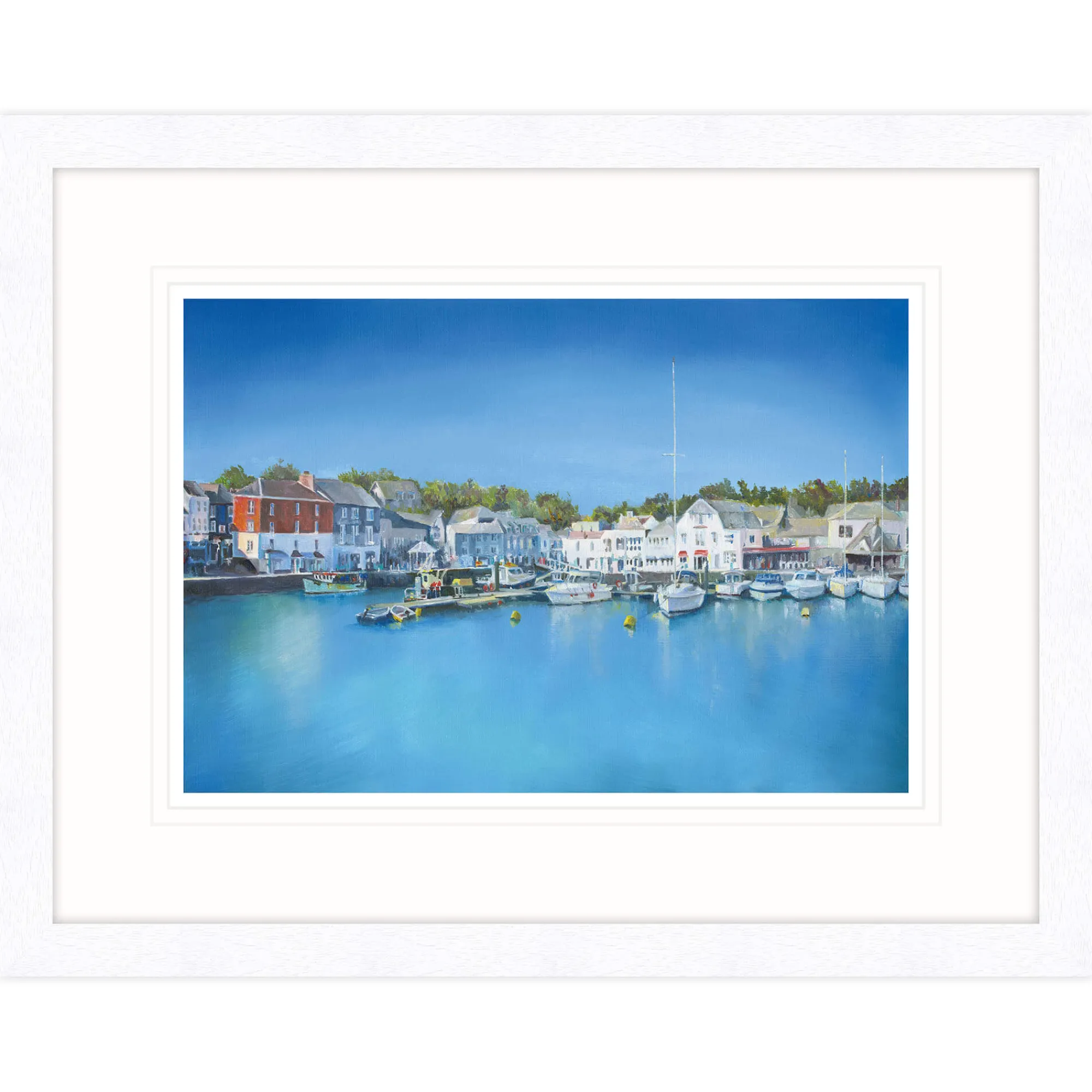 Padstow|Coastal Scenes*Whistlefish Padstow Inner Harbour Framed Print