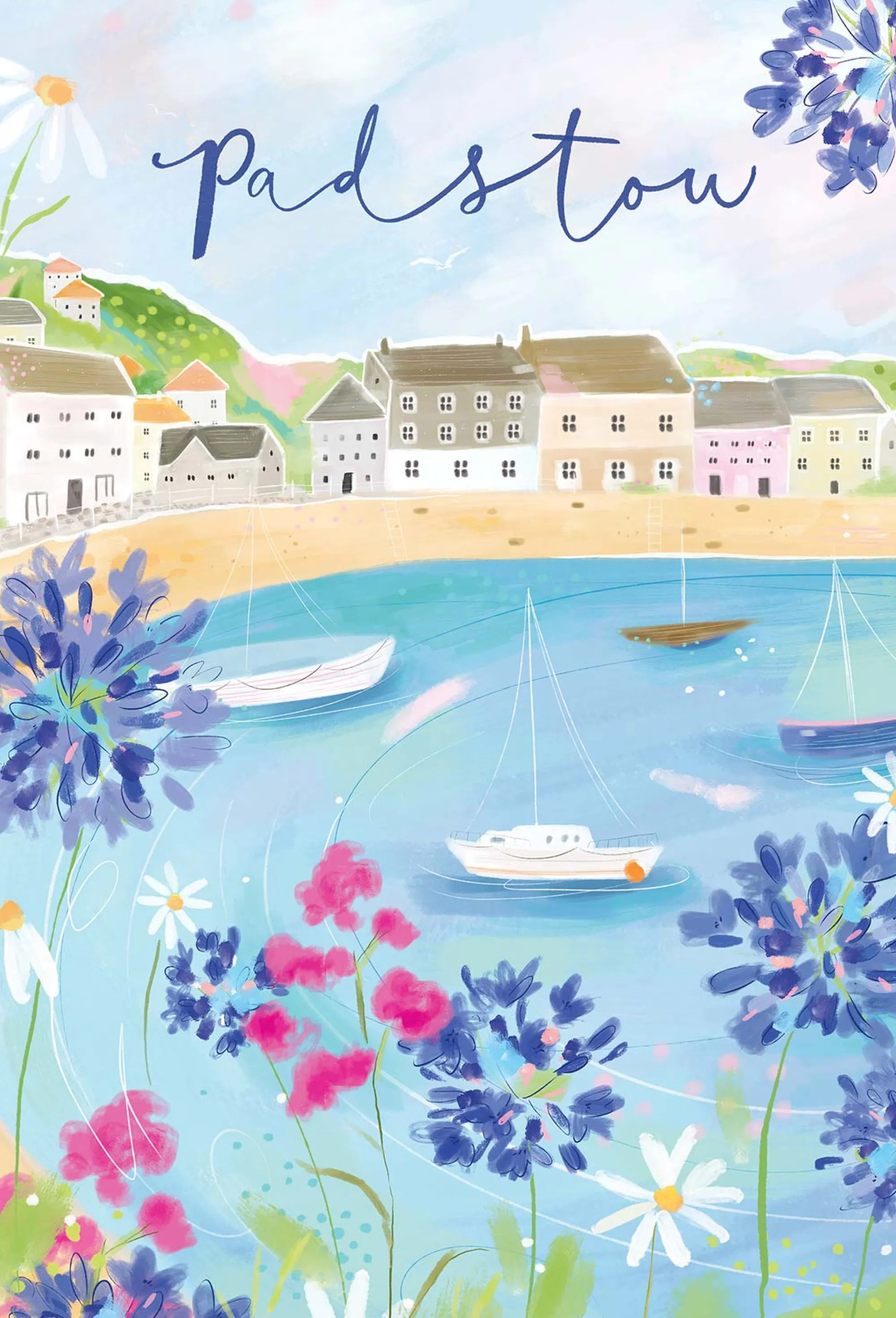 Unframed Prints*Whistlefish Padstow Large Art Print