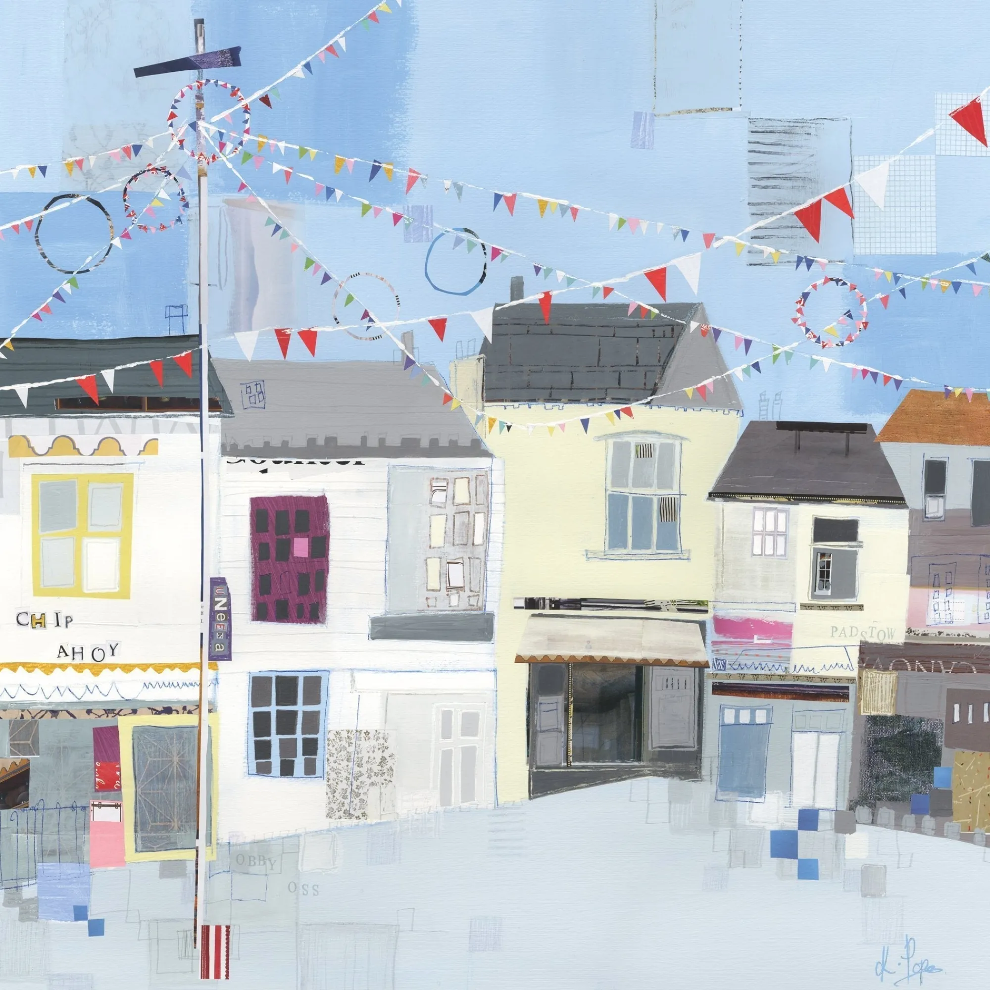 Unframed Prints*Whistlefish Padstow Maypole Art Print