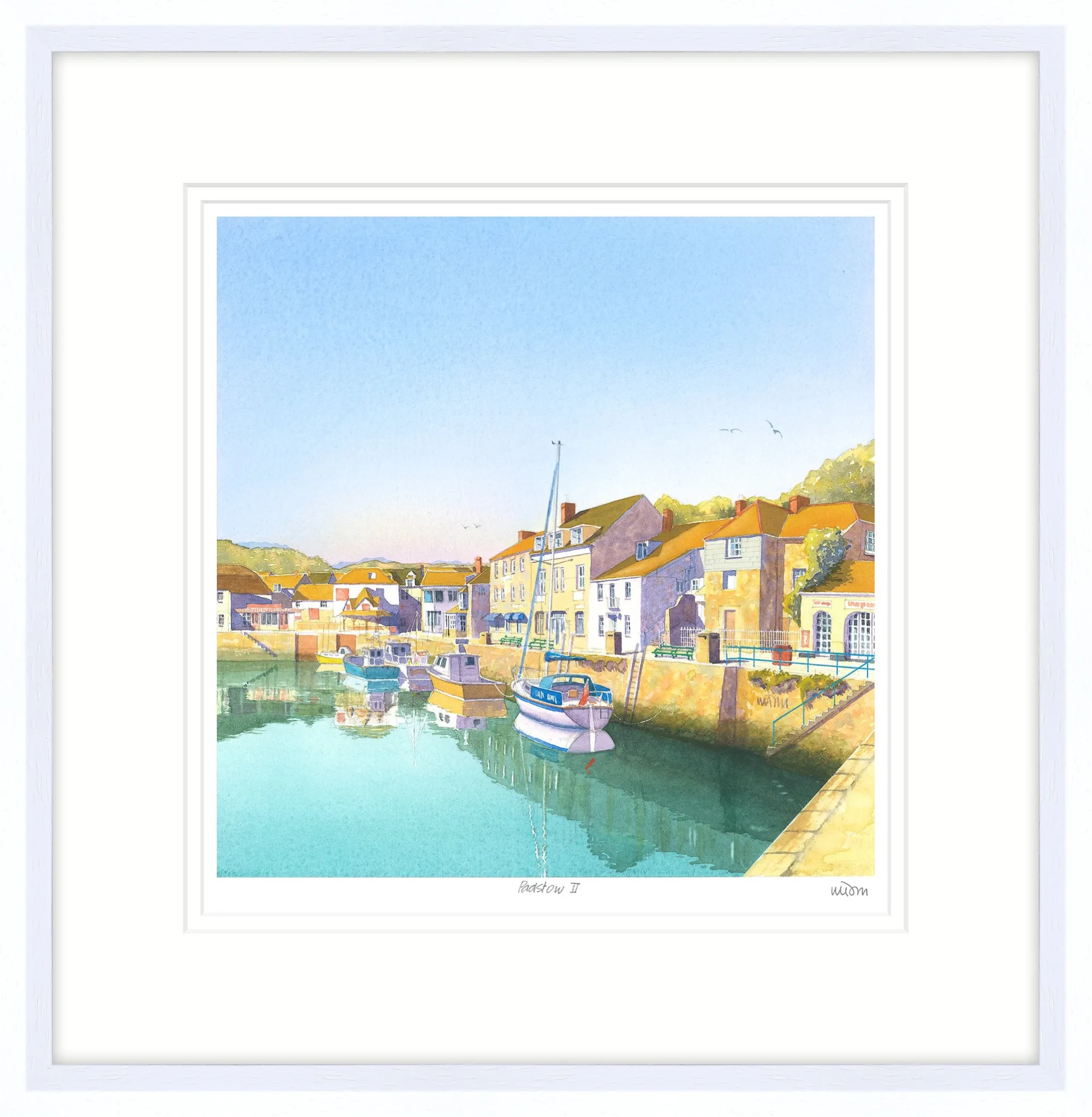 Padstow|Cornwall*Whistlefish Padstow Realism Framed Print