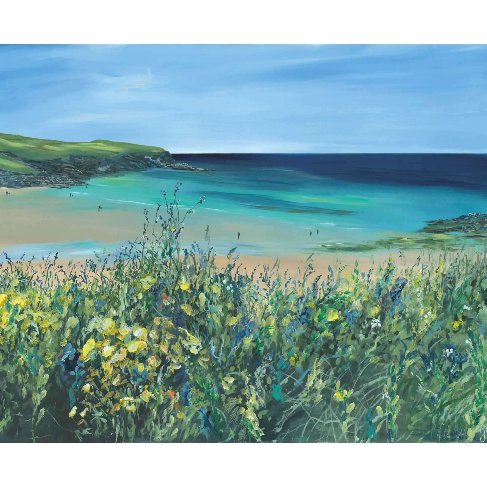 Padstow|Cornwall*Whistlefish Padstow Views Framed Canvas