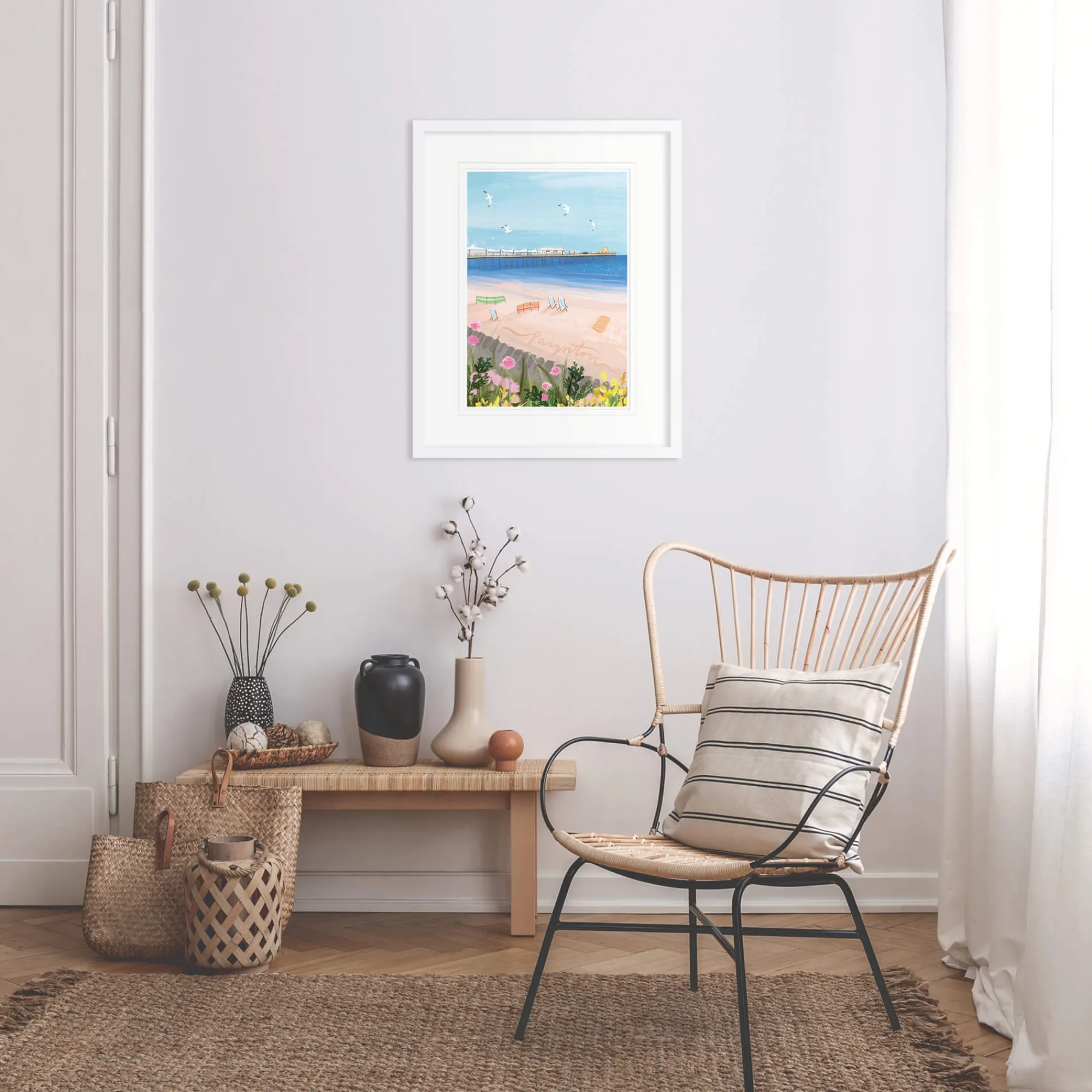 Unframed Prints*Whistlefish Paington Med Art Print