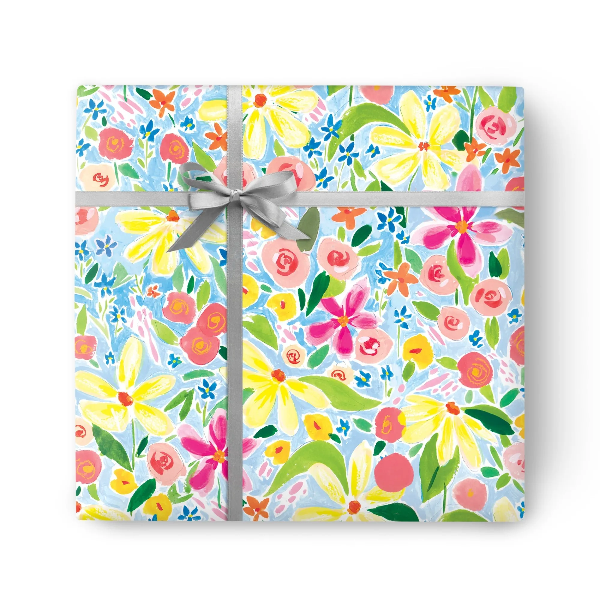 Gift Wrap|Birthday*Whistlefish Painted Floral Wrapping Paper
