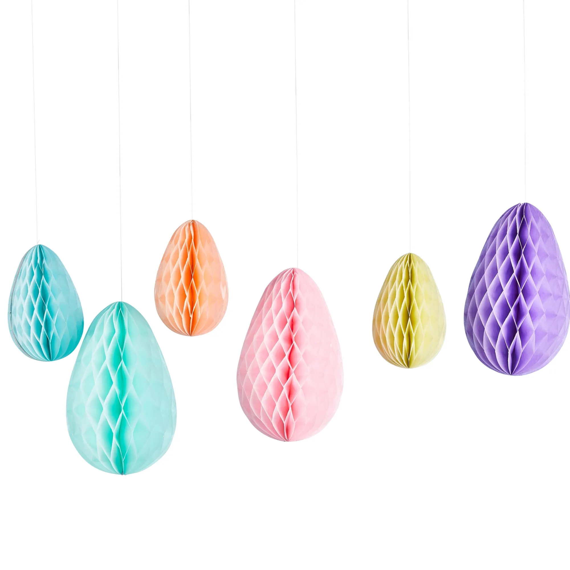 Decorations|Birthday*Whistlefish Pastel Honeycomb Decoration