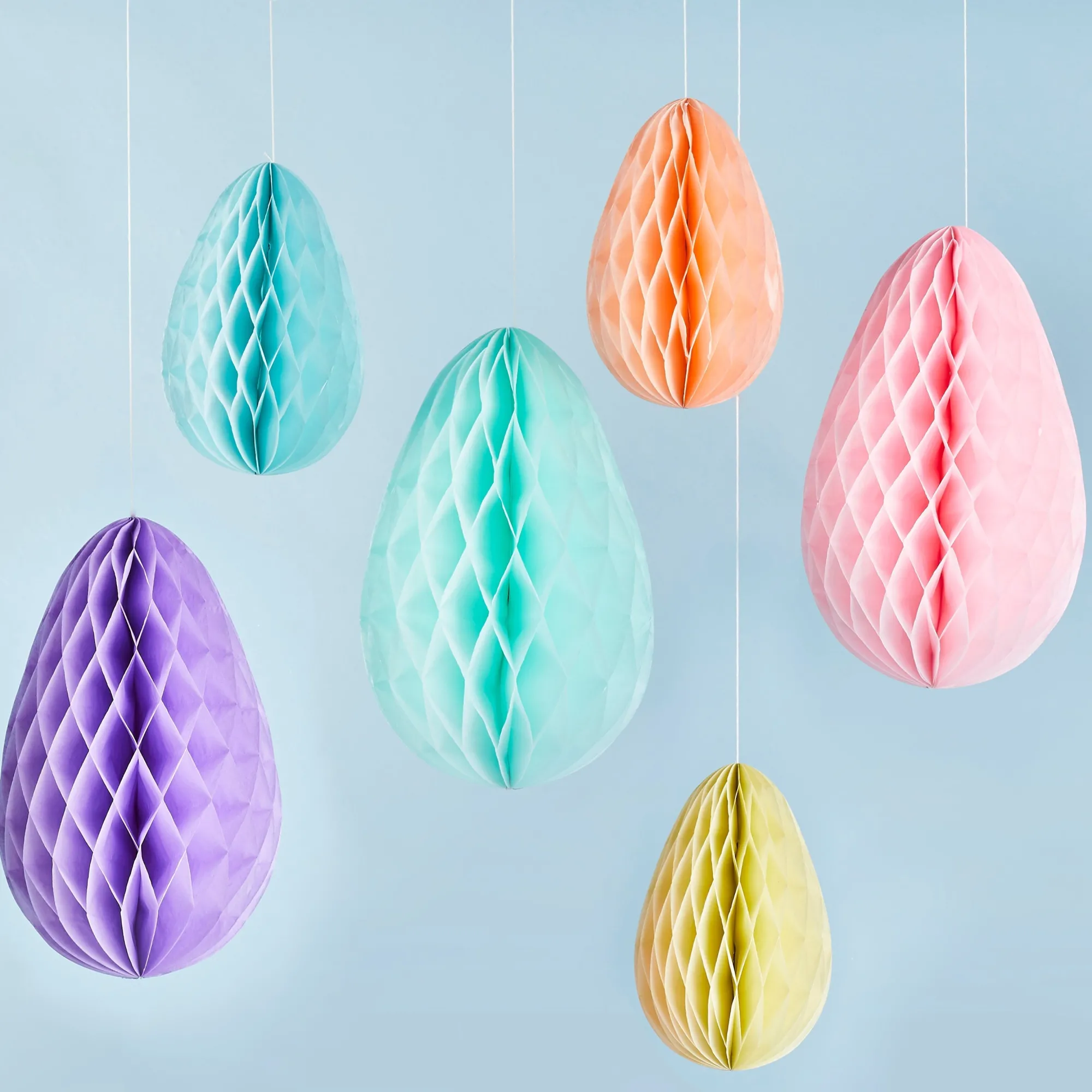 Decorations|Birthday*Whistlefish Pastel Honeycomb Decoration