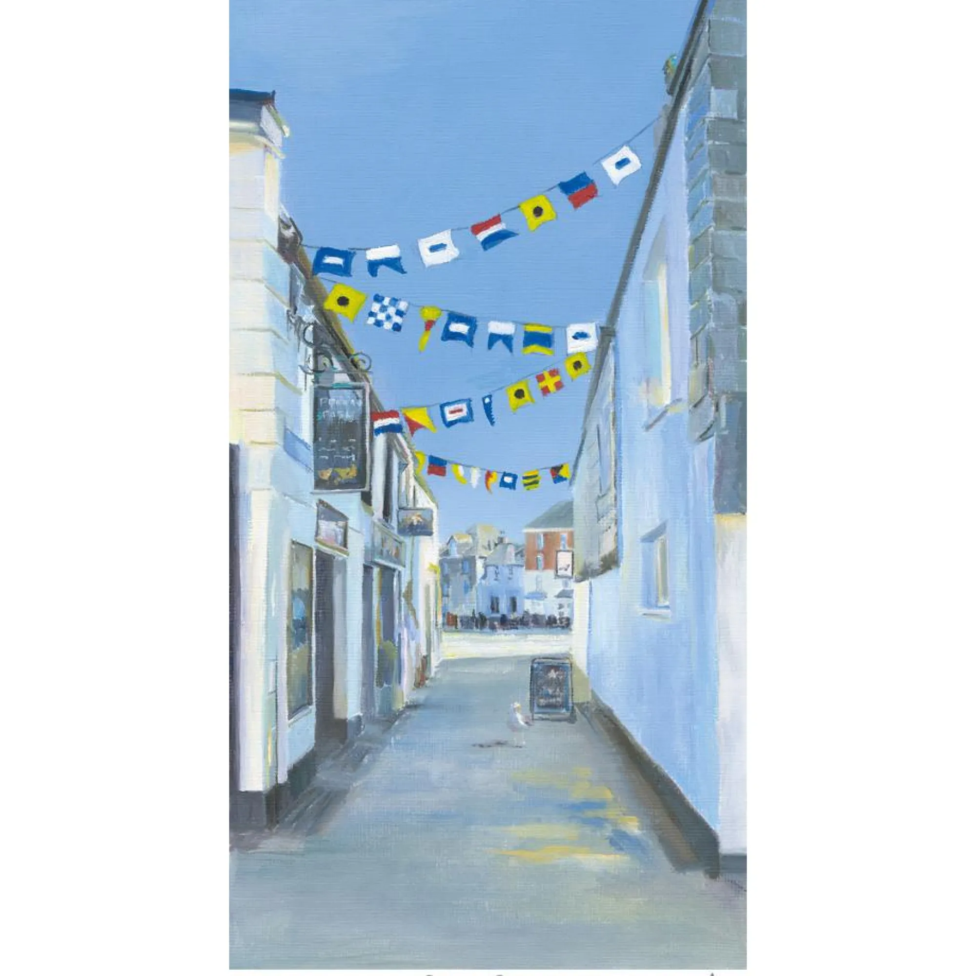 Unframed Prints*Whistlefish Pasties At Padstow Art Print
