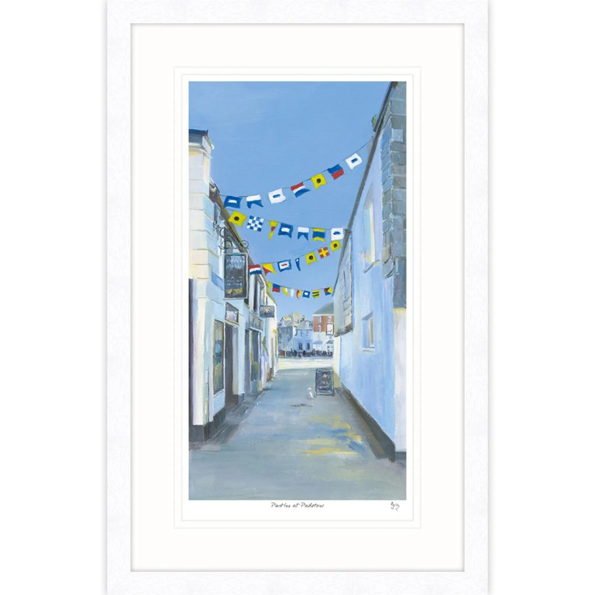 Padstow|Cornwall*Whistlefish Pasties At Padstow Framed Print
