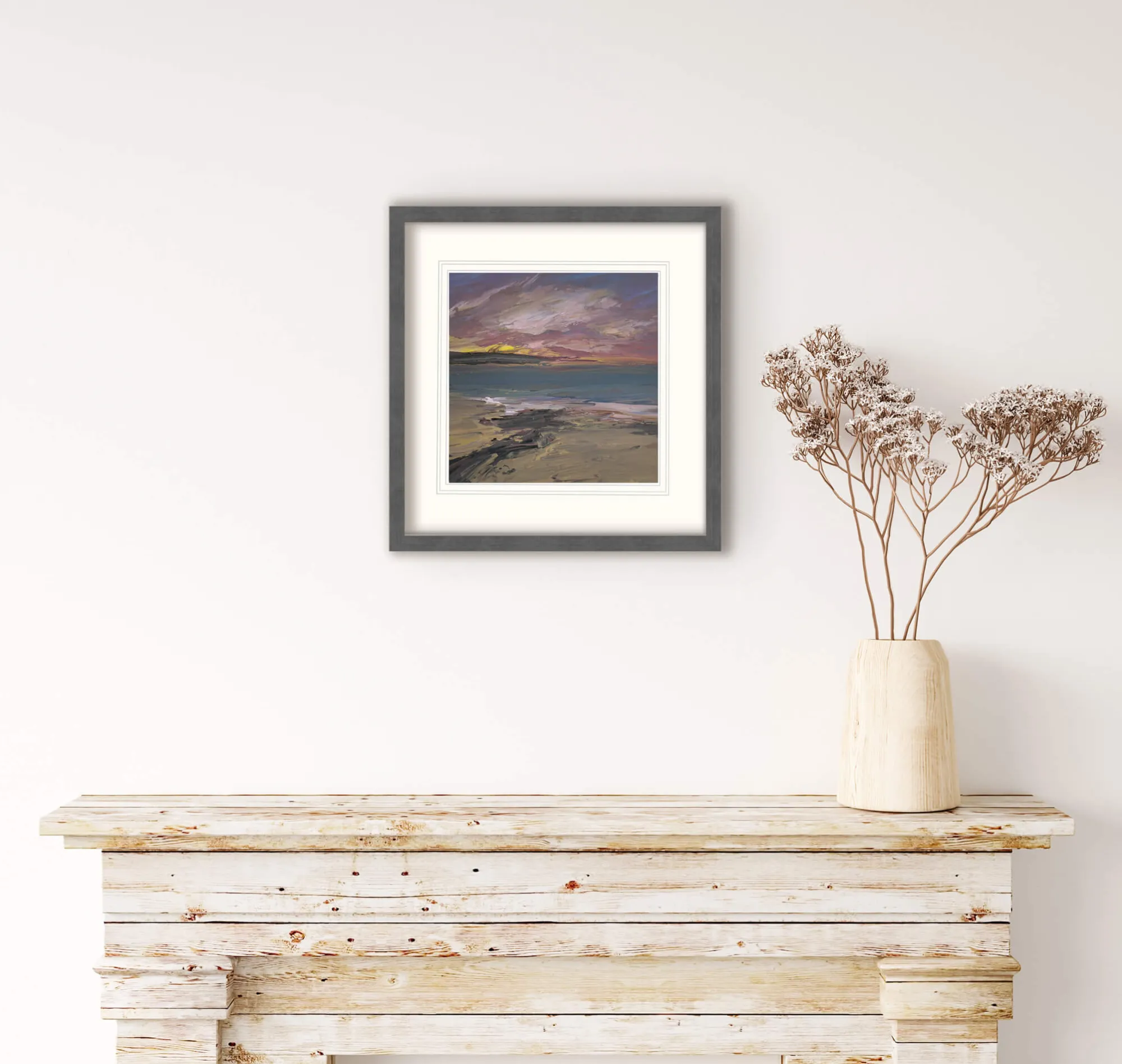 Coastal Scenes|Framed Prints*Whistlefish Pathway Of Stones Framed Print
