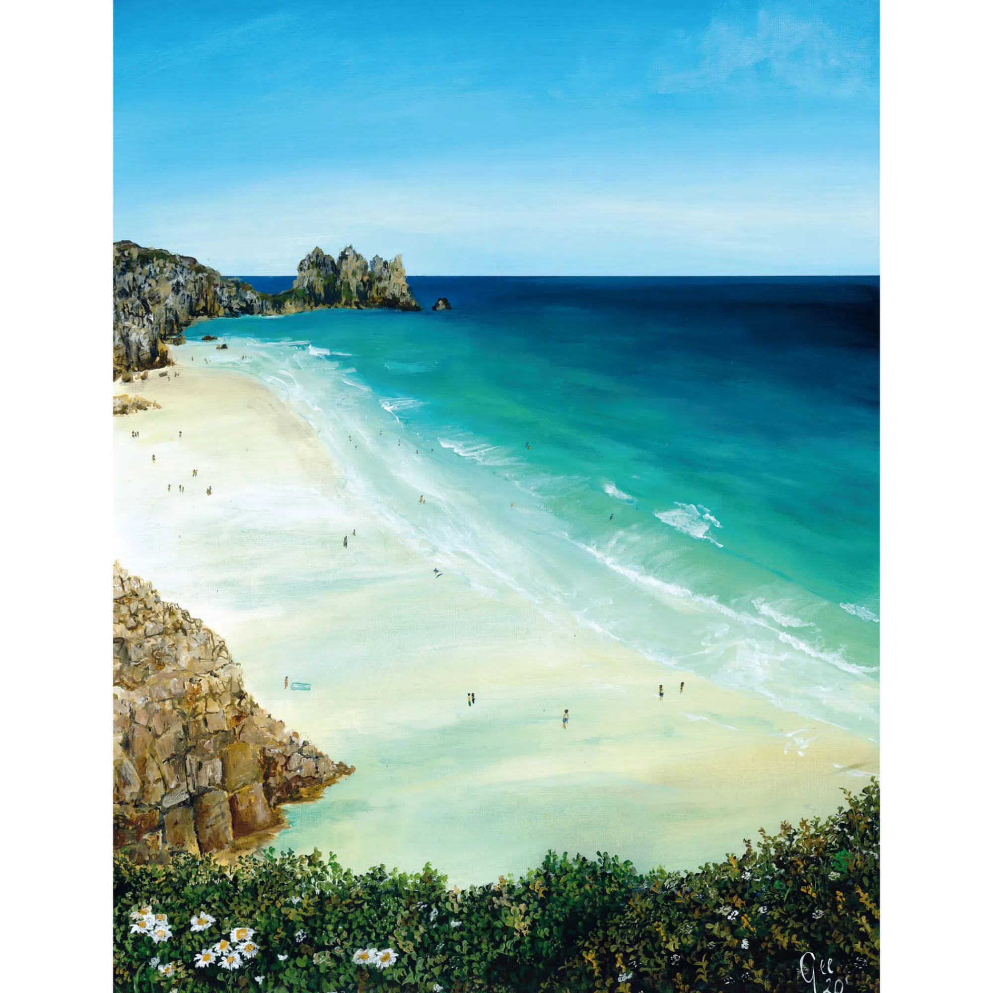 Unframed Prints*Whistlefish Pedn Vounder Beach Art Print