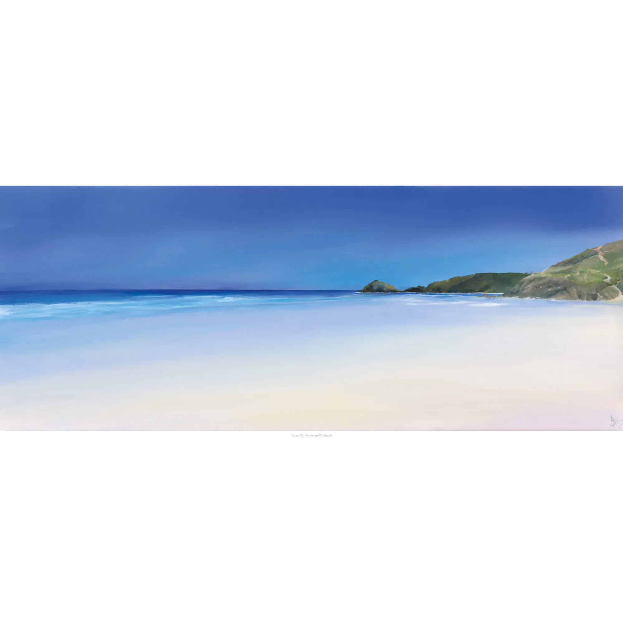 Unframed Prints*Whistlefish Perranporth Beach Large Art Print