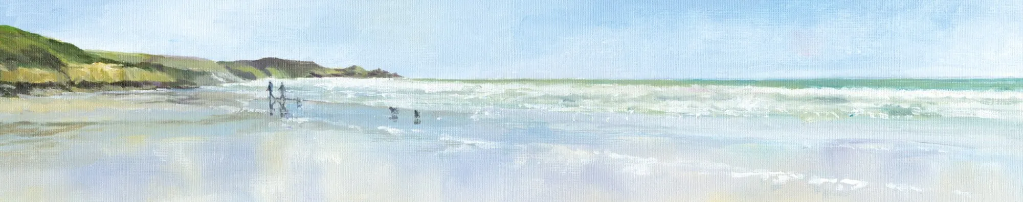 Unframed Prints*Whistlefish Perranuthnoe Beach Art Print