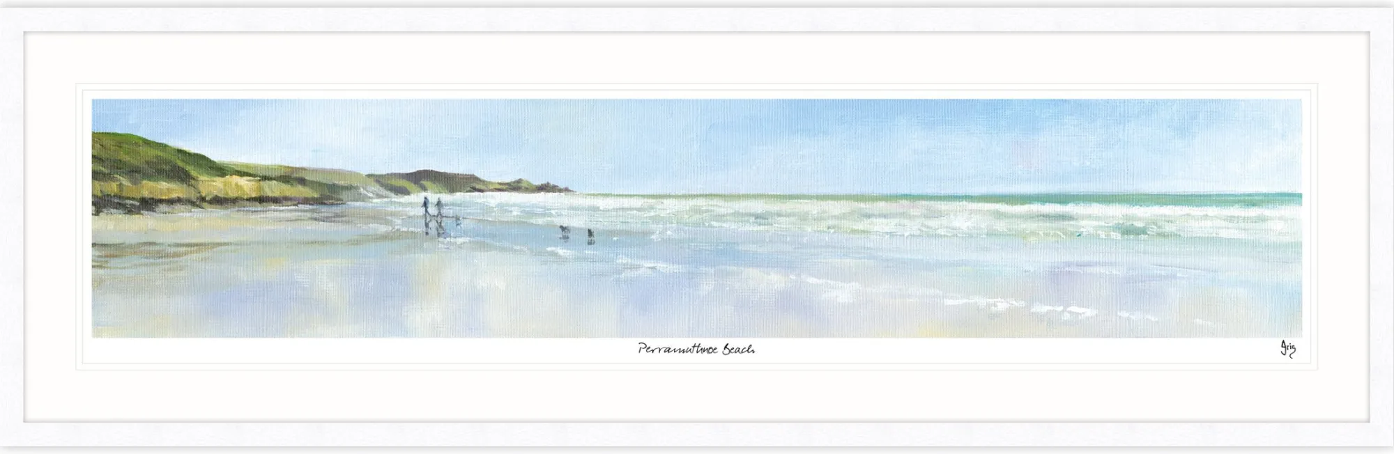 Framed Prints*Whistlefish Perranuthnoe Beach Framed Print