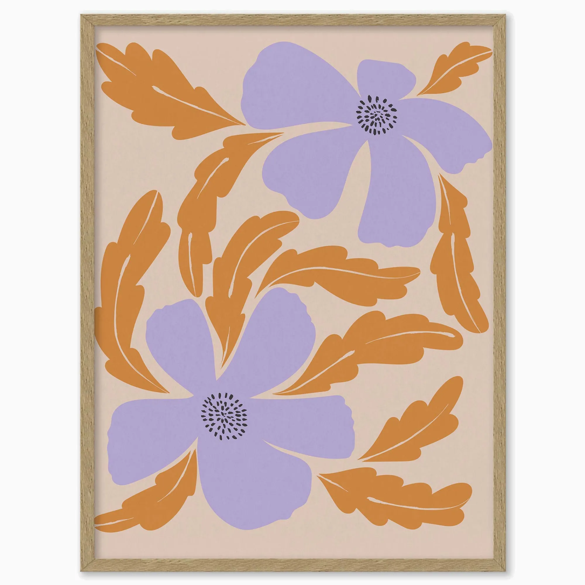 Floral & Flowers|Framed Prints*Whistlefish Petal Dance Framed Print