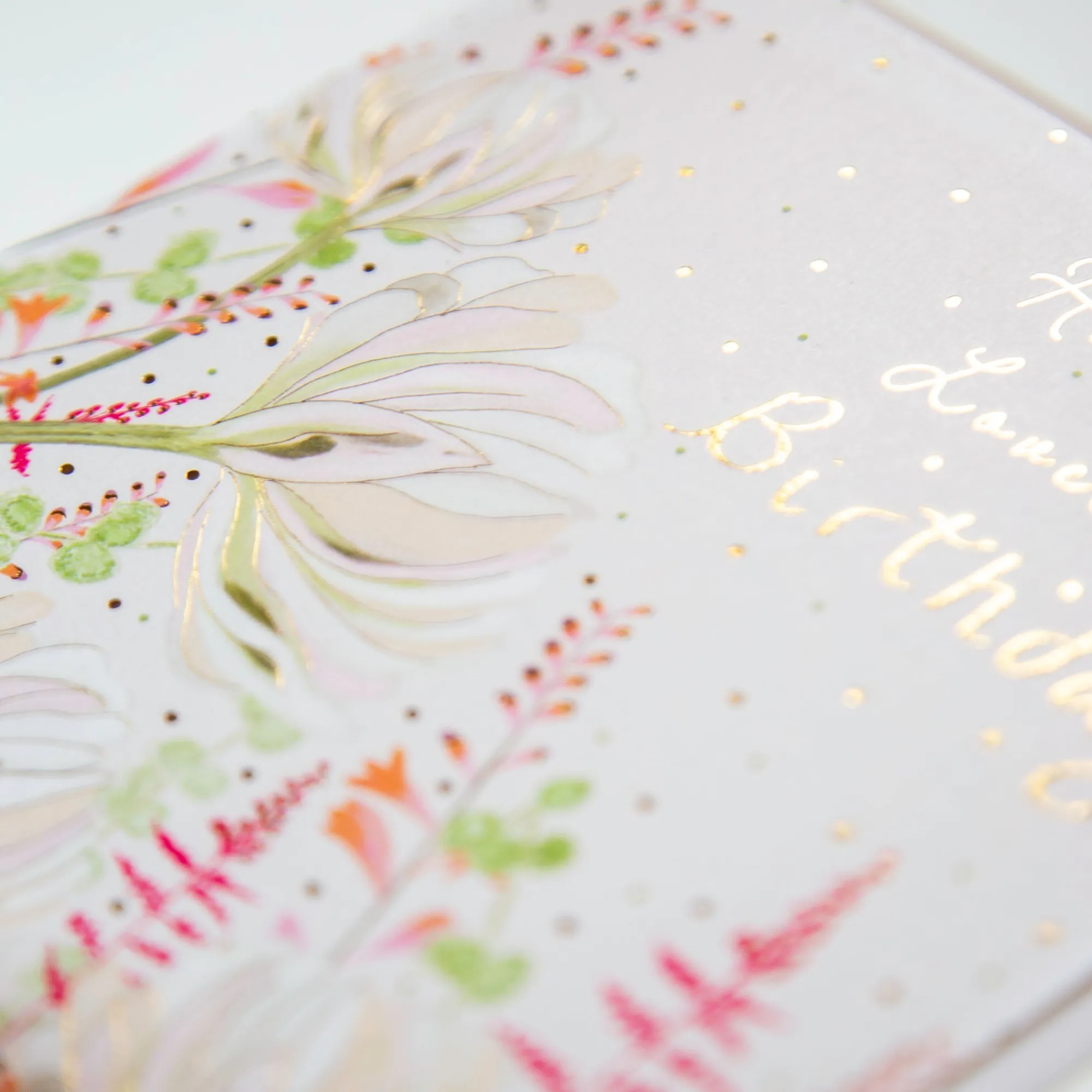 Birthday|For Her*Whistlefish Pink Flower Lovely Birthday Card
