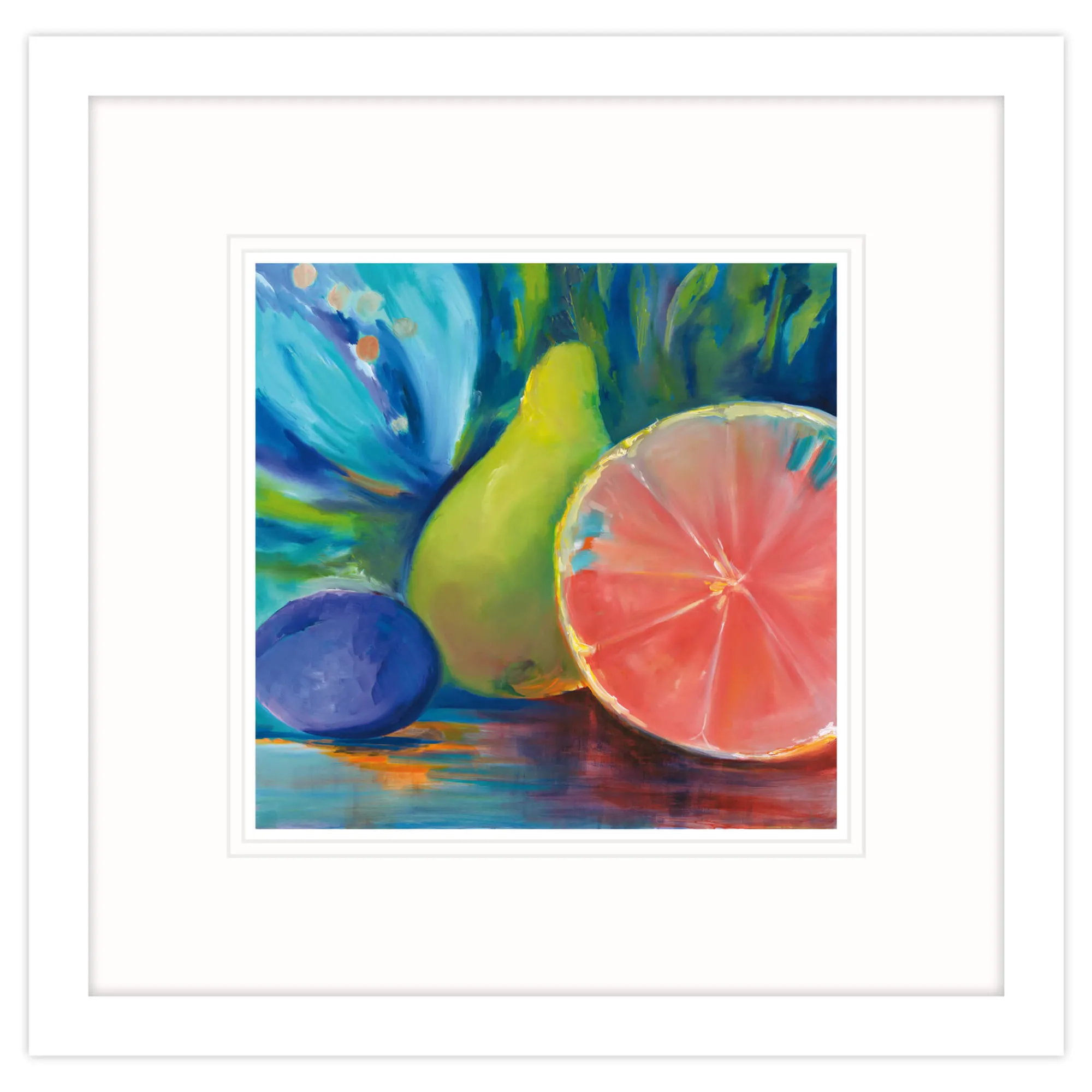 Framed Prints*Whistlefish Pink Grapefruit Framed Print