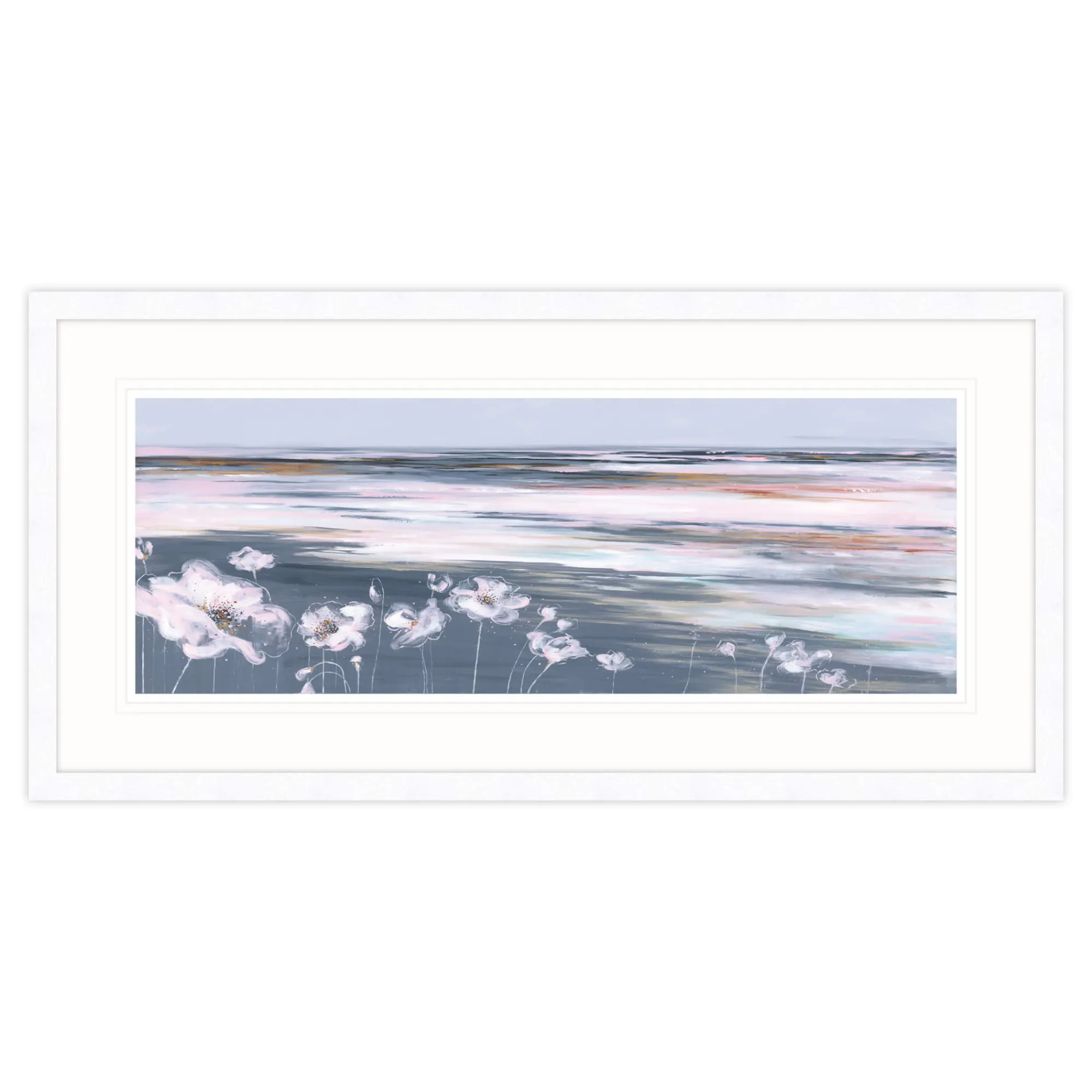 Coastal Scenes|Framed Prints*Whistlefish Pink Poppies Framed Print