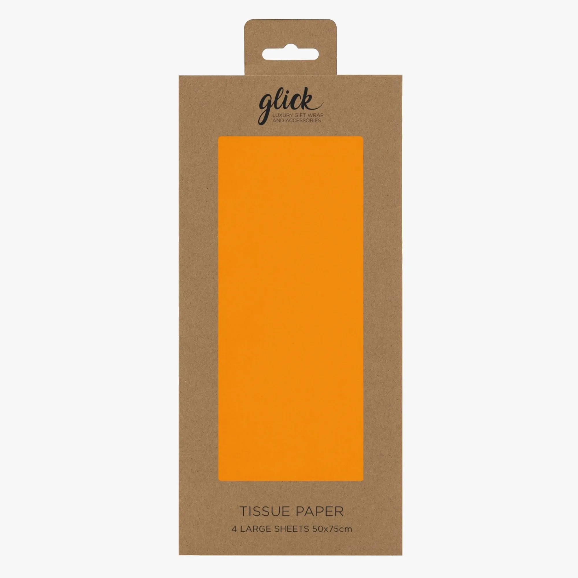 Tissue Paper|Tissue Paper*Whistlefish Plain Neon Orange Tissue Paper