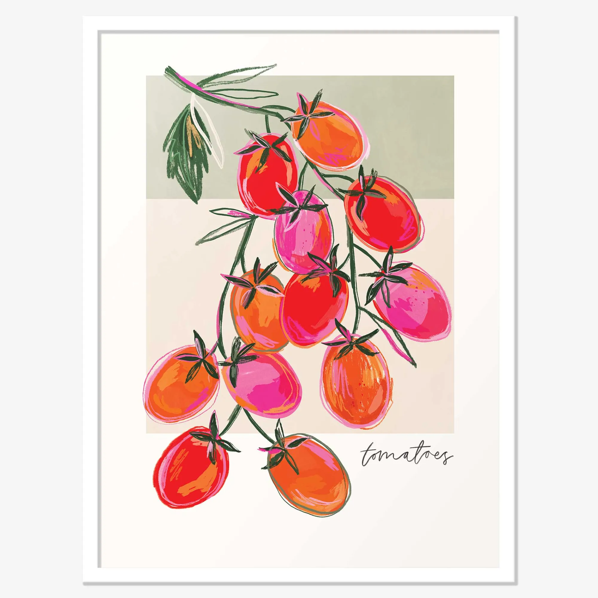 Framed Prints*Whistlefish Plum Tomatoes Framed Print