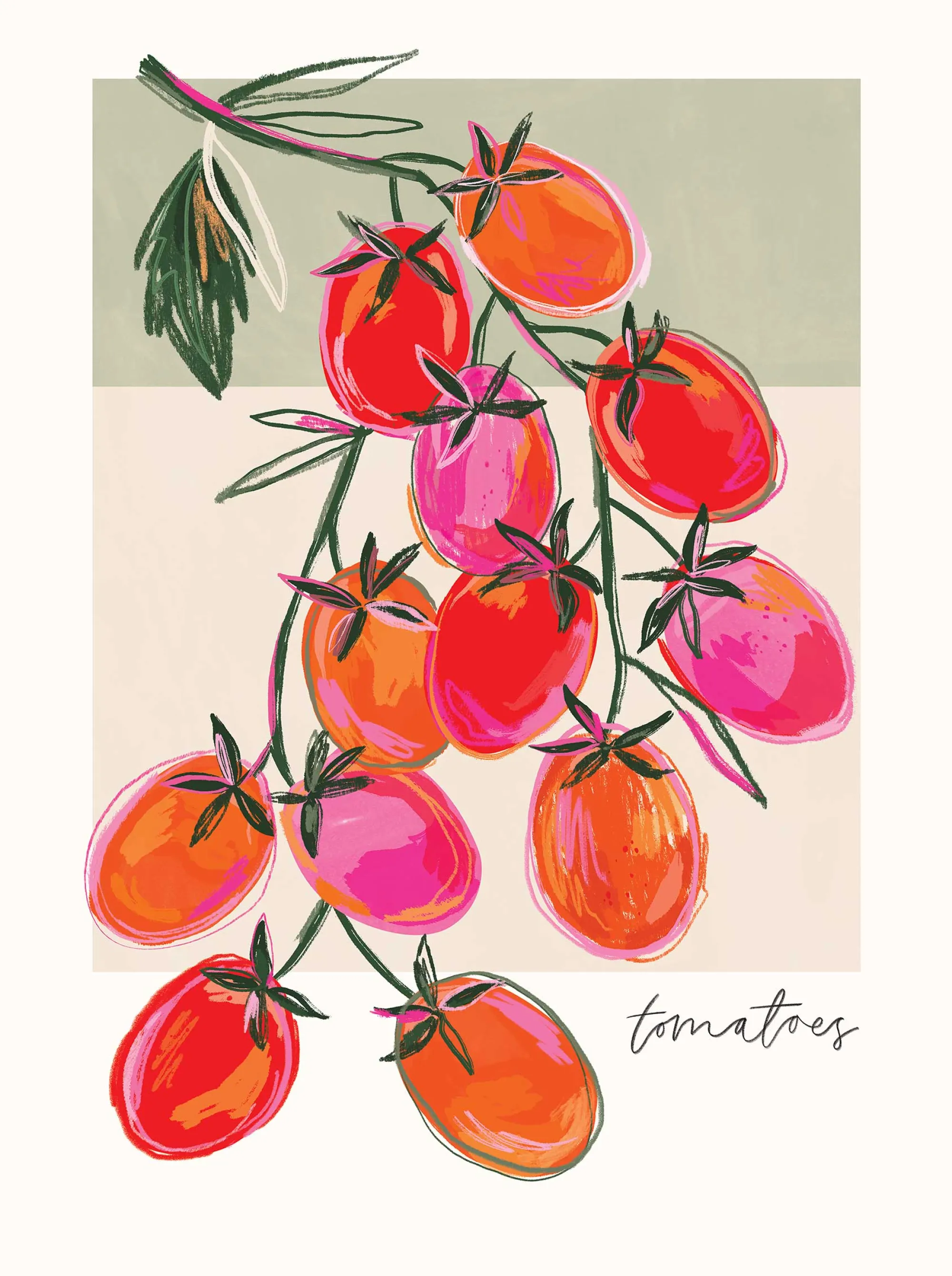 Framed Prints*Whistlefish Plum Tomatoes Framed Print