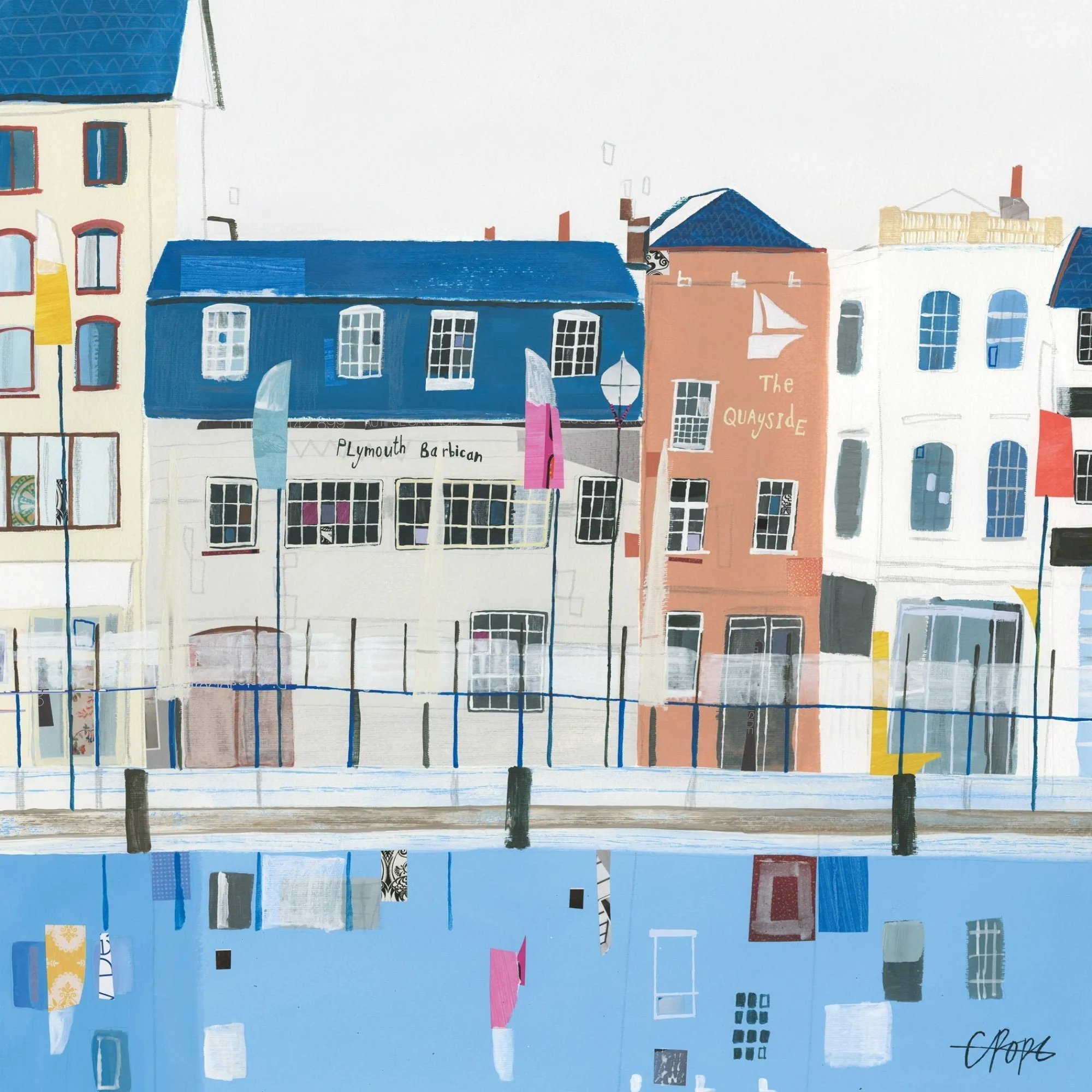 Unframed Prints*Whistlefish Plymouth Barbican Art Print