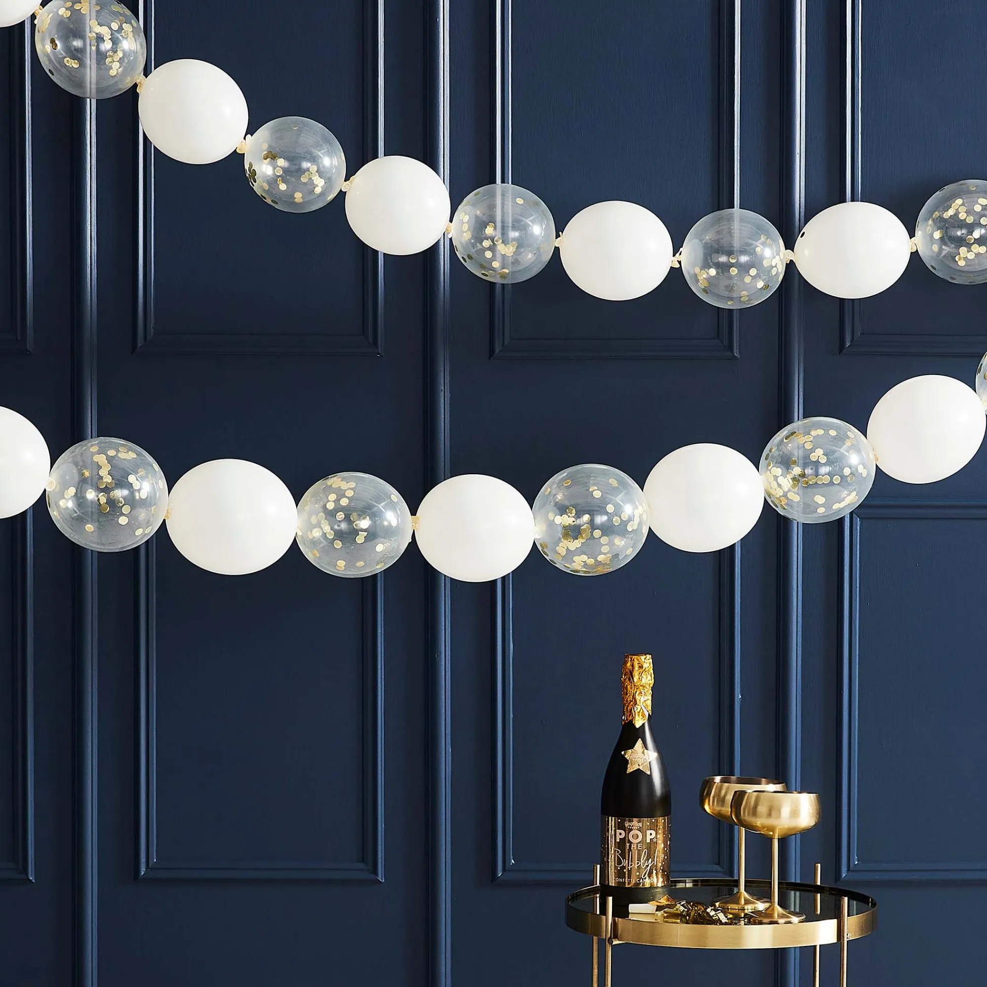 Decorations|Bunting & Garlands*Whistlefish Pop The Bubbly Balloons Garland