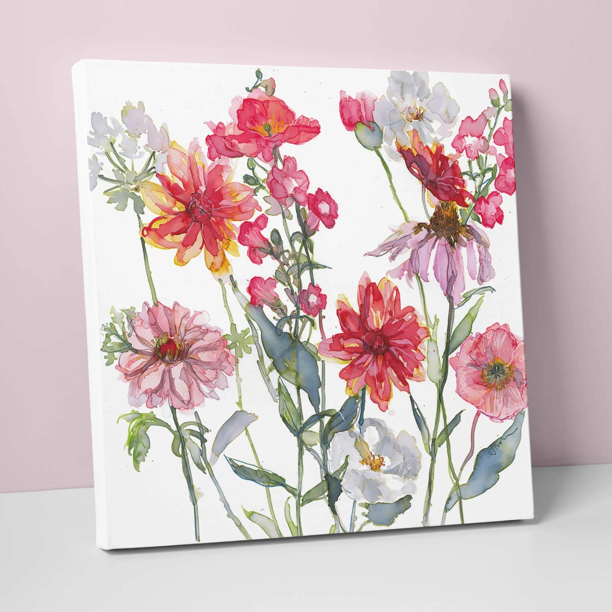 Floral & Flowers|Canvas*Whistlefish Poppies Canvas
