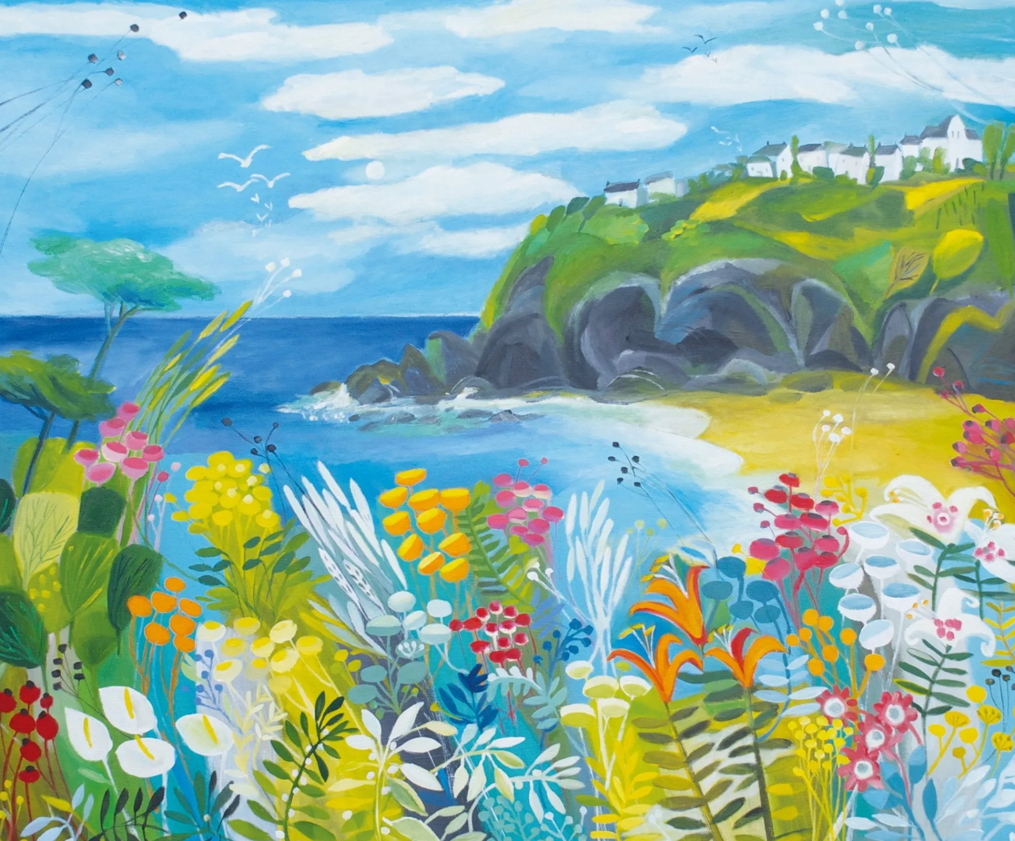 Unframed Prints*Whistlefish Port Isaac Art Print