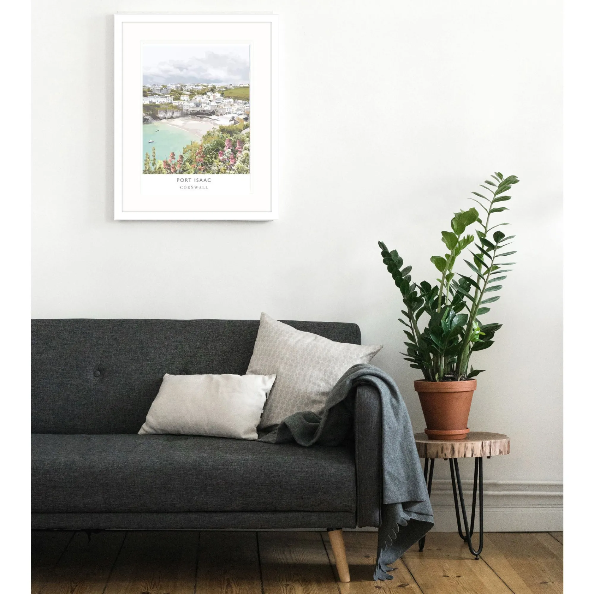 Cornwall|Travel*Whistlefish Port Isaac Framed Print