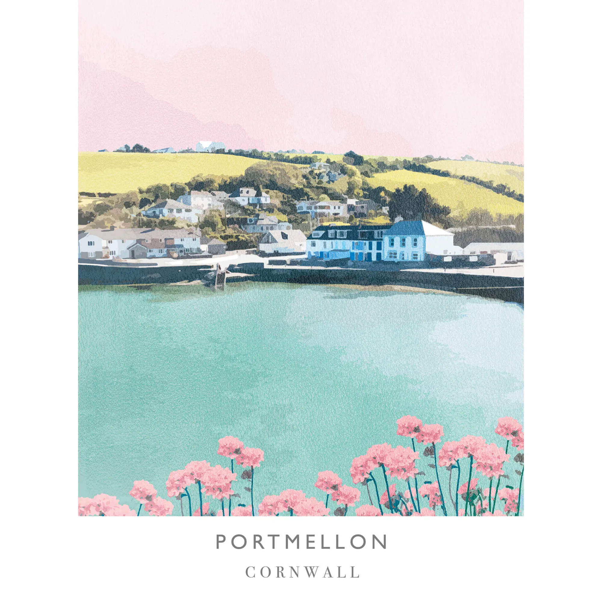 Unframed Prints*Whistlefish Port Mellon Art Print