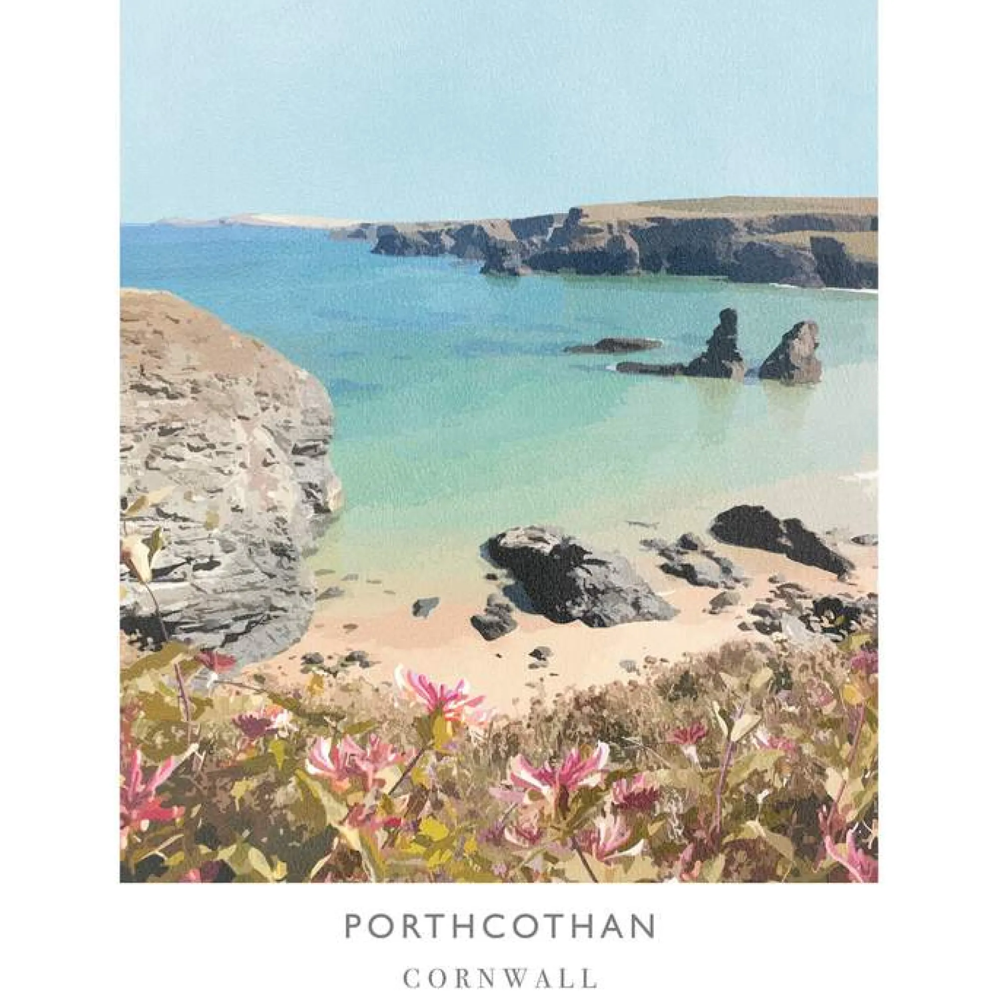 Unframed Prints*Whistlefish Porthcothan Large Art Print