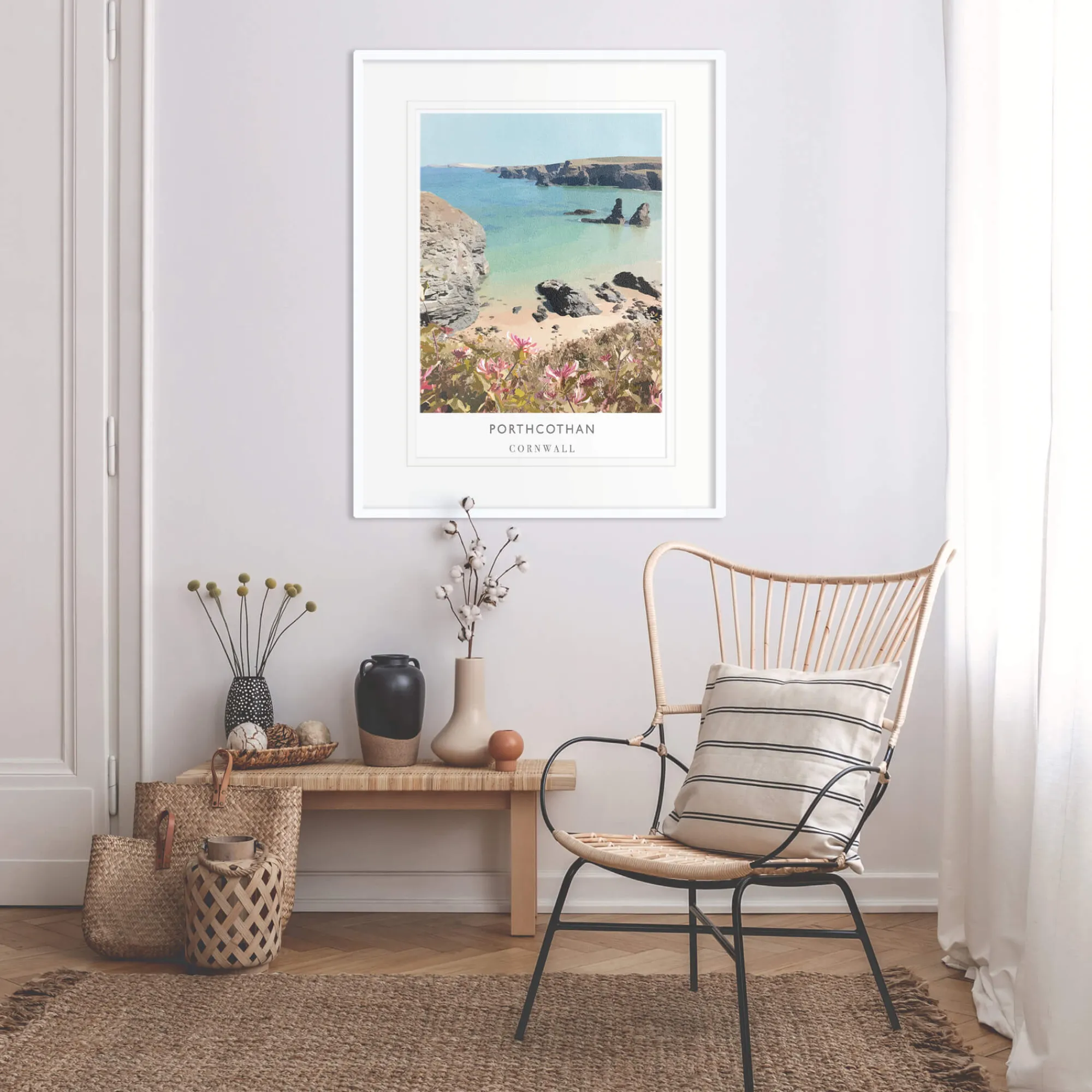 Unframed Prints*Whistlefish Porthcothan Large Art Print