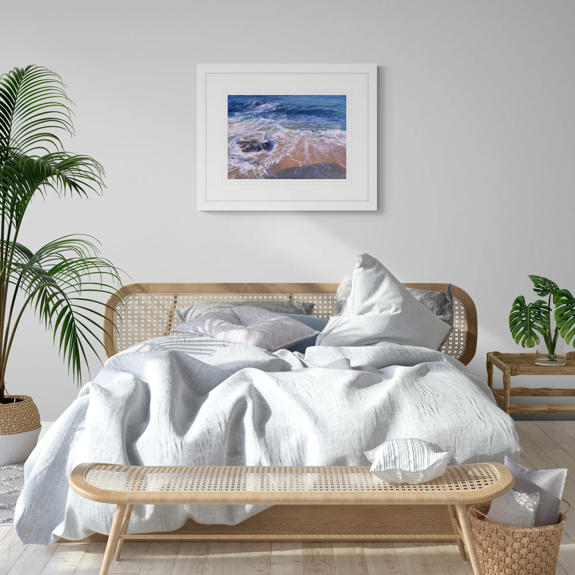 Mounted Prints*Whistlefish Porthmeor Wash Mounted Print