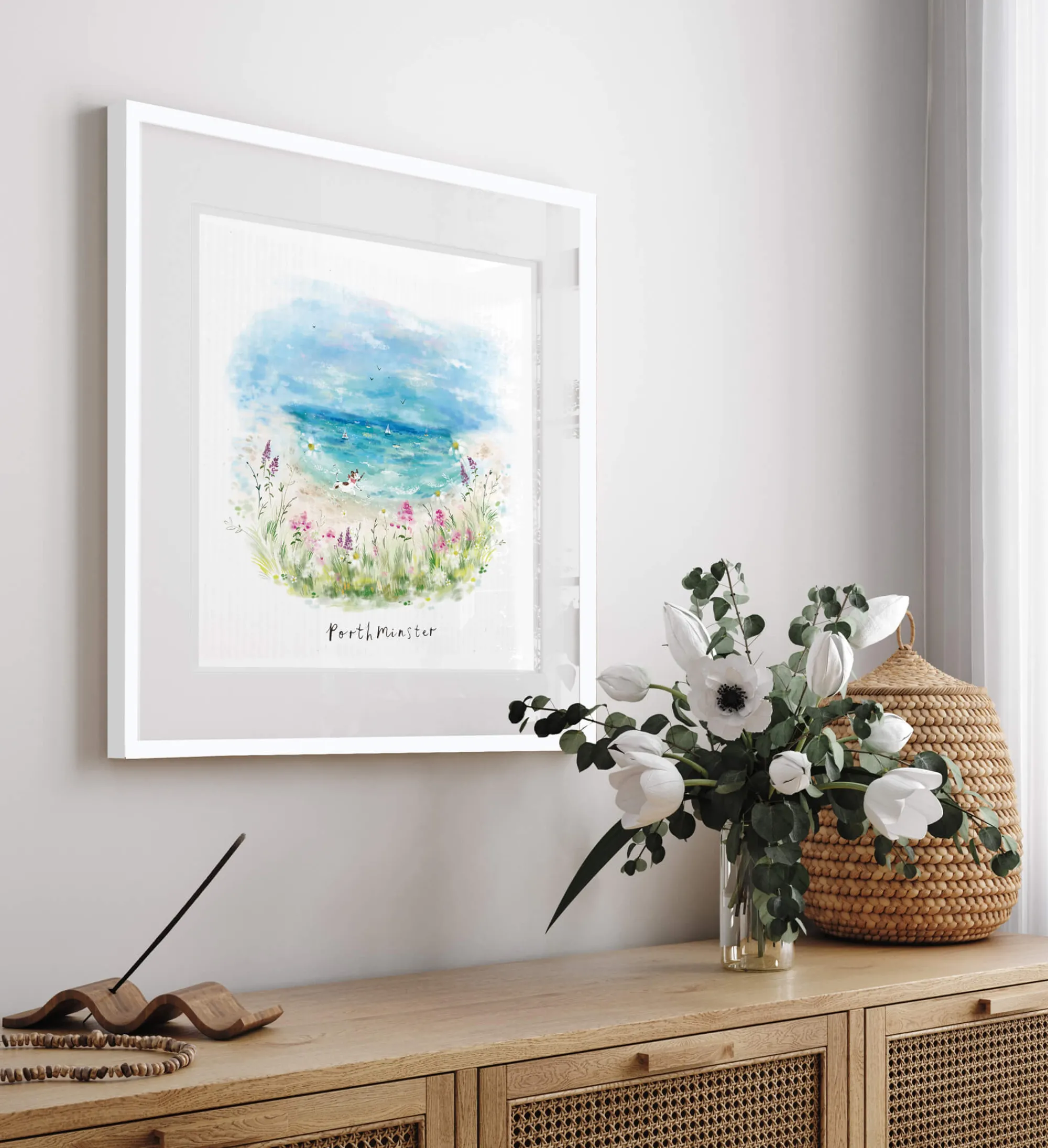 Unframed Prints*Whistlefish Porthminster Summer Small Art Print