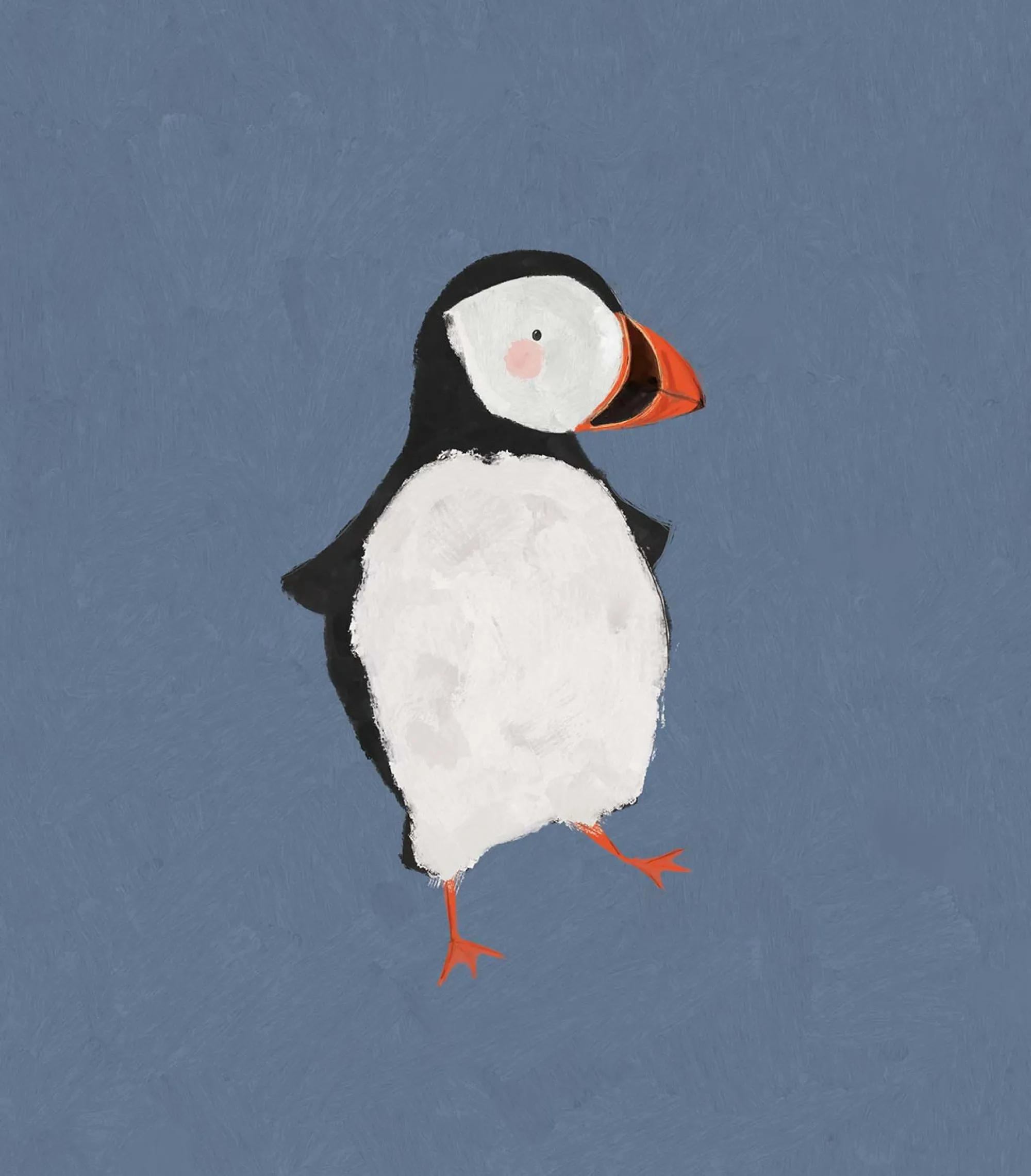 Animal|Framed Prints*Whistlefish Puffin Small Framed Print