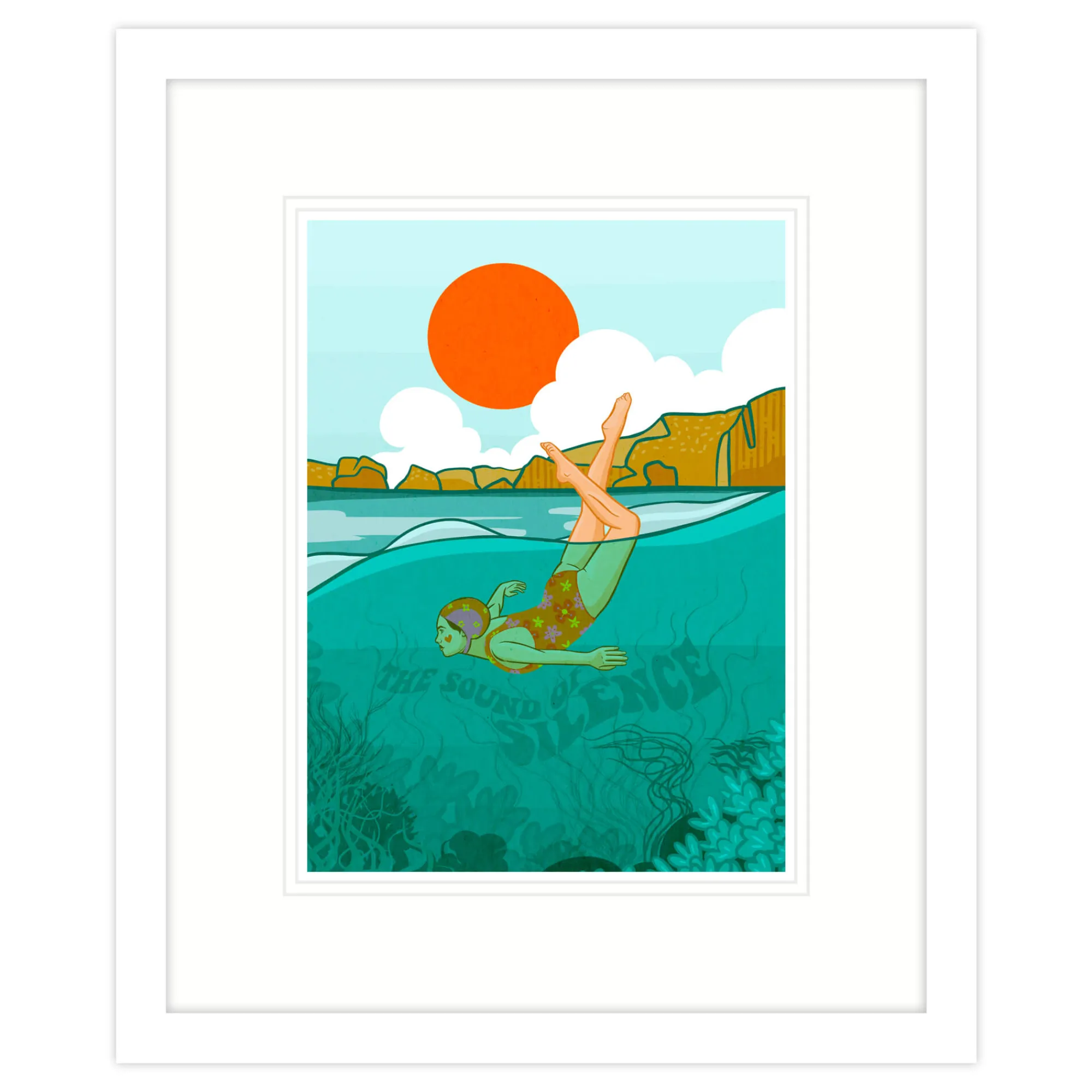 Coastal Scenes|Framed Prints*Whistlefish Pullandase Pool Framed Print