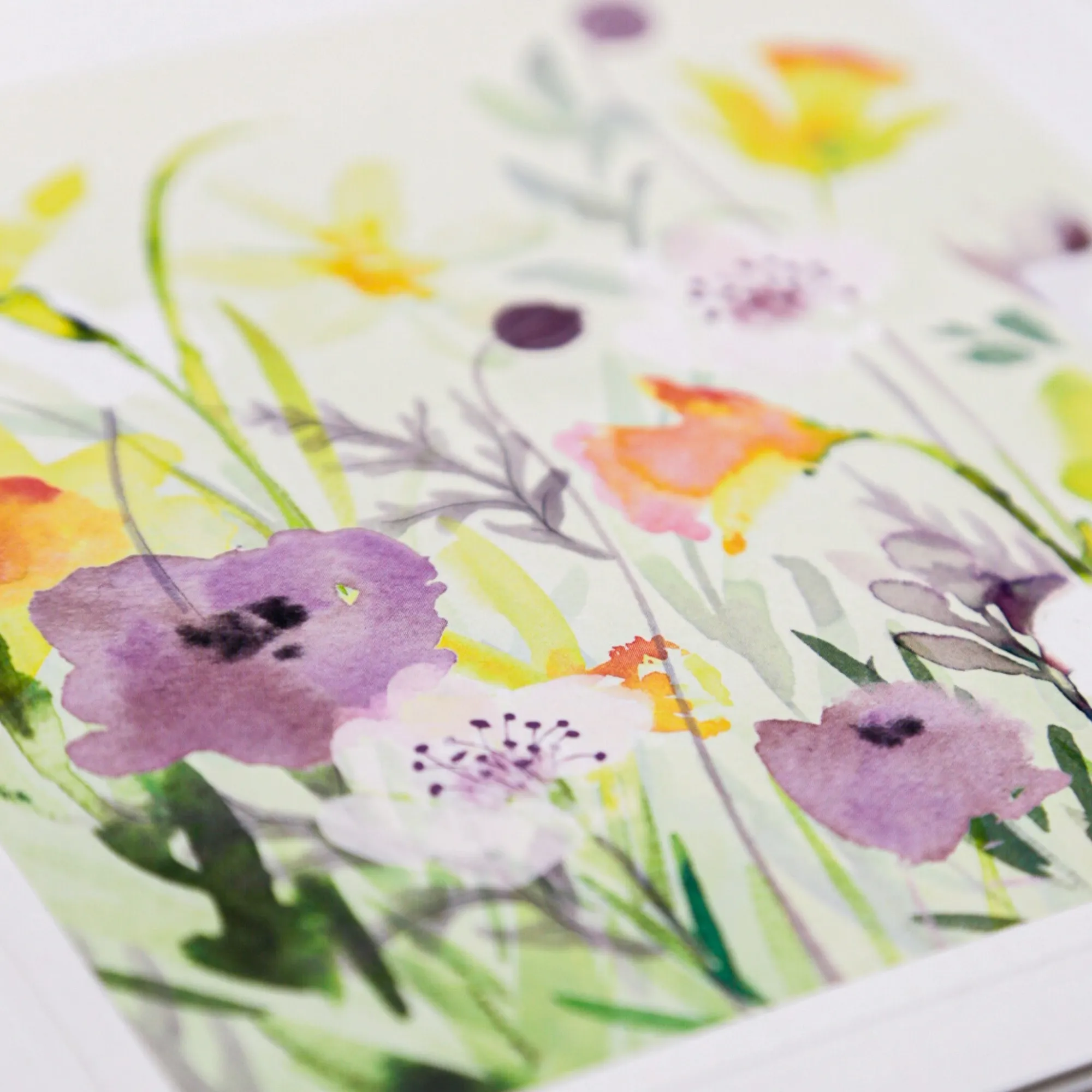 Mother's Day|Easter*Whistlefish Purple Crocus Art Card
