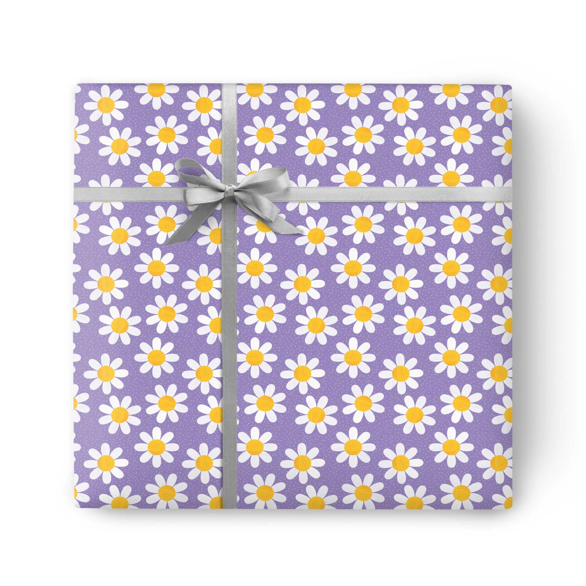 Gift Wrap|Birthday*Whistlefish Purple Daisy Wrapping Paper