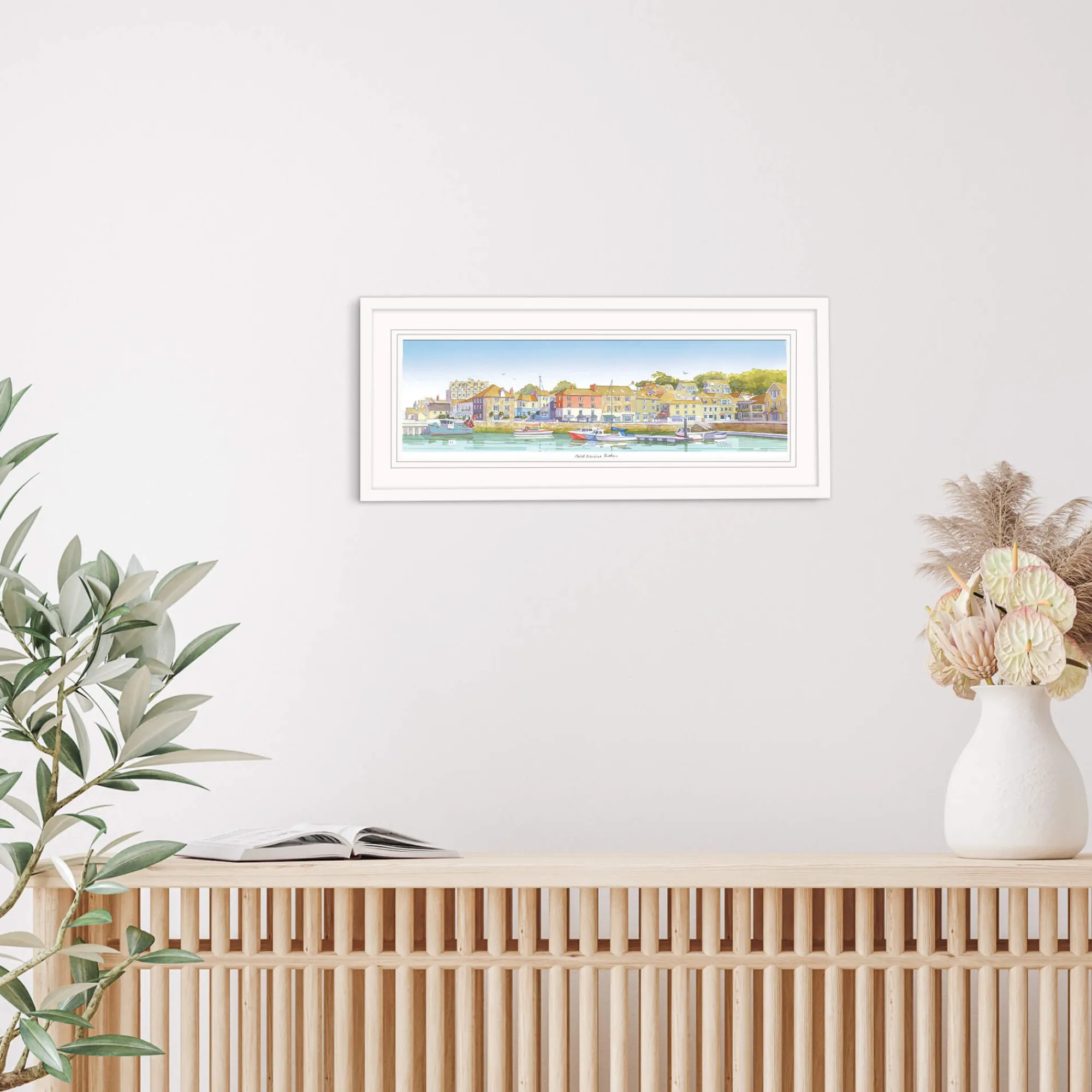 Padstow|Cornwall*Whistlefish Quiet Evening Padstow Framed Print
