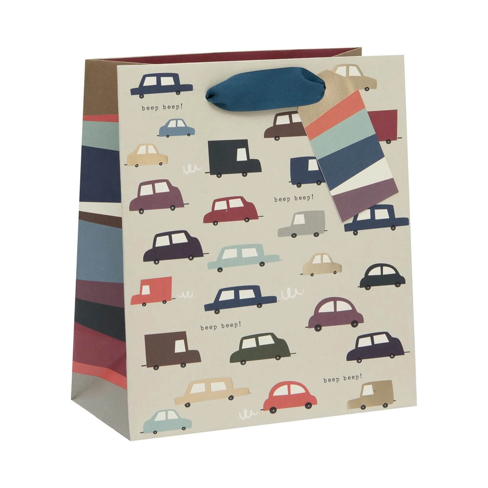 Gift Bags|Gift Bags*Whistlefish Quirky Cars Medium Gift Bag