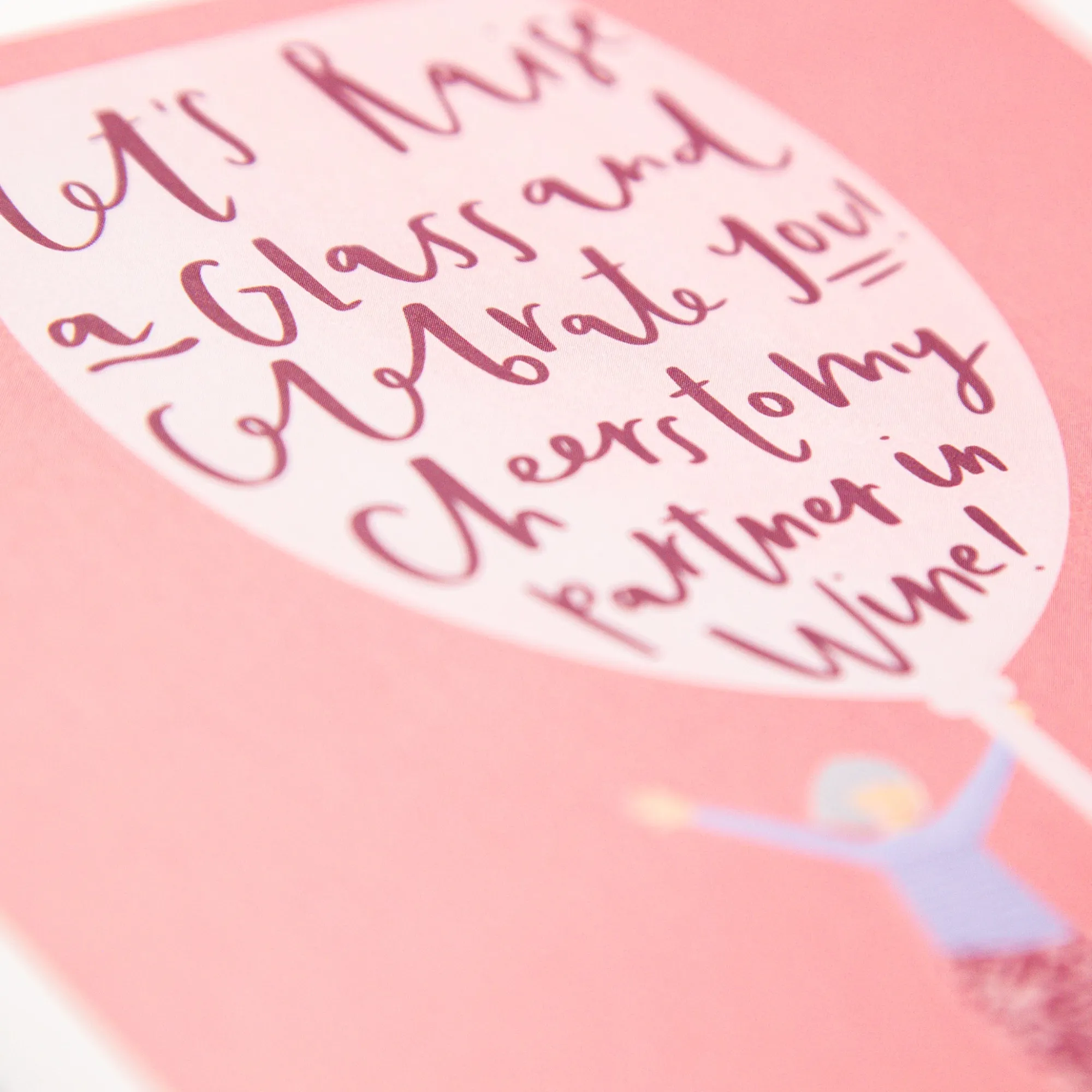 Mother's Day|Just To Say*Whistlefish Raise A Glass Friend Card