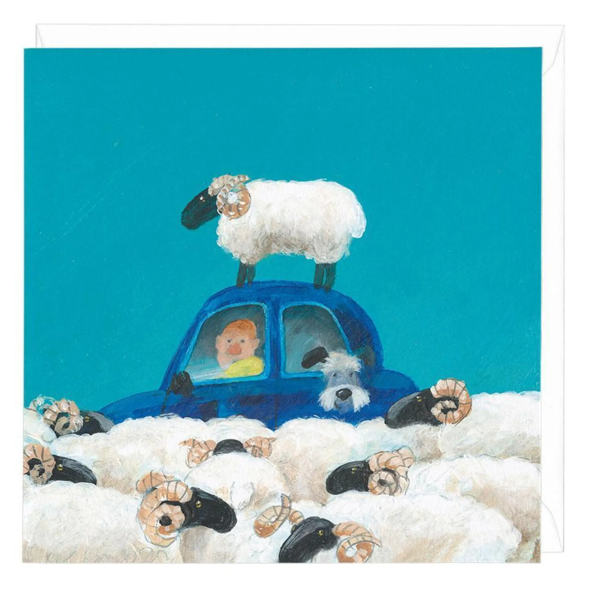 Father's Day*Whistlefish Ram Jam Humorous Art Card