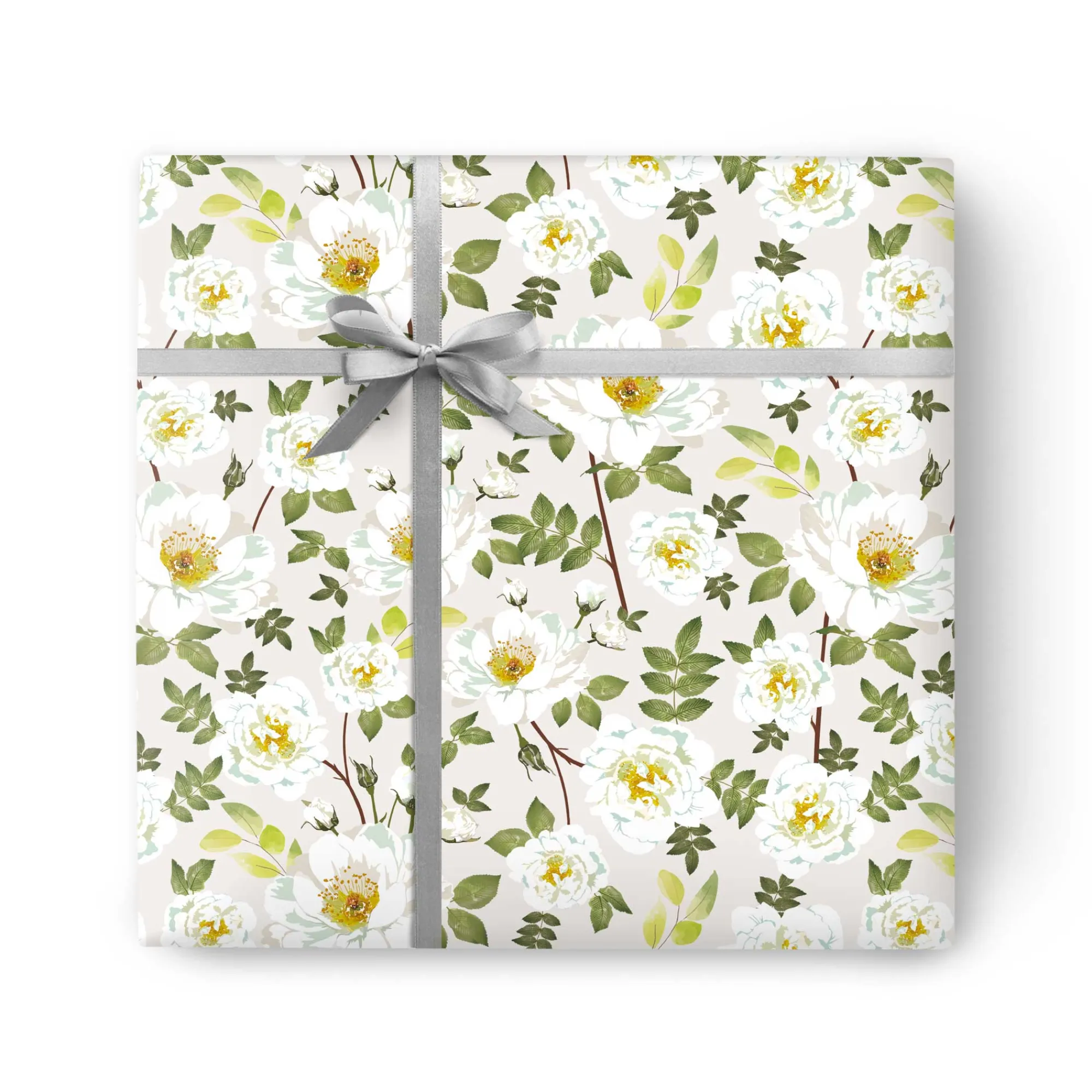 Gift Wrap|Wedding*Whistlefish Rambling Rose Wrapping Paper