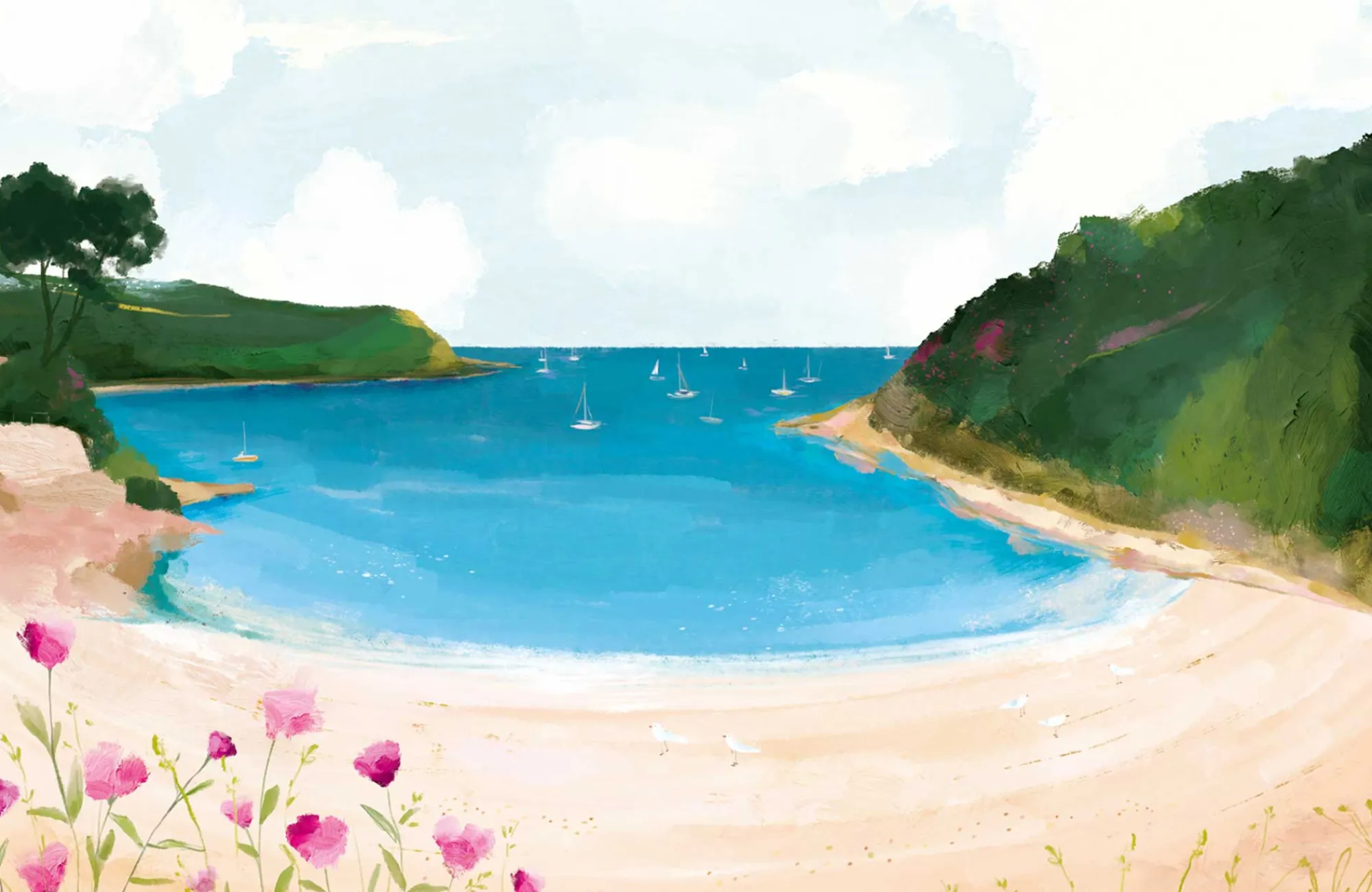 Unframed Prints*Whistlefish Readymoney Cove Large Art Print