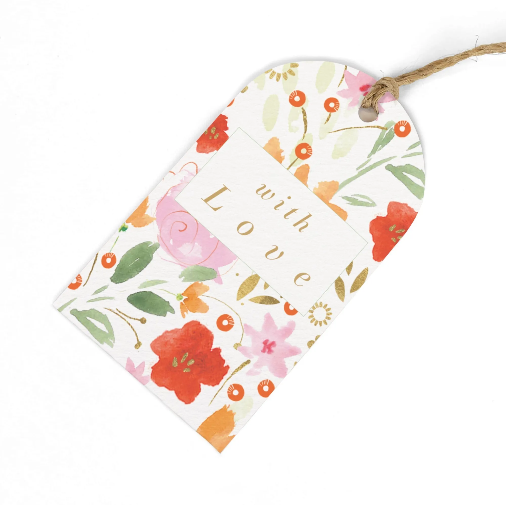 Gift Tags|Gift Tags*Whistlefish Red Florals & Love Gift Tags (Pack of 6)