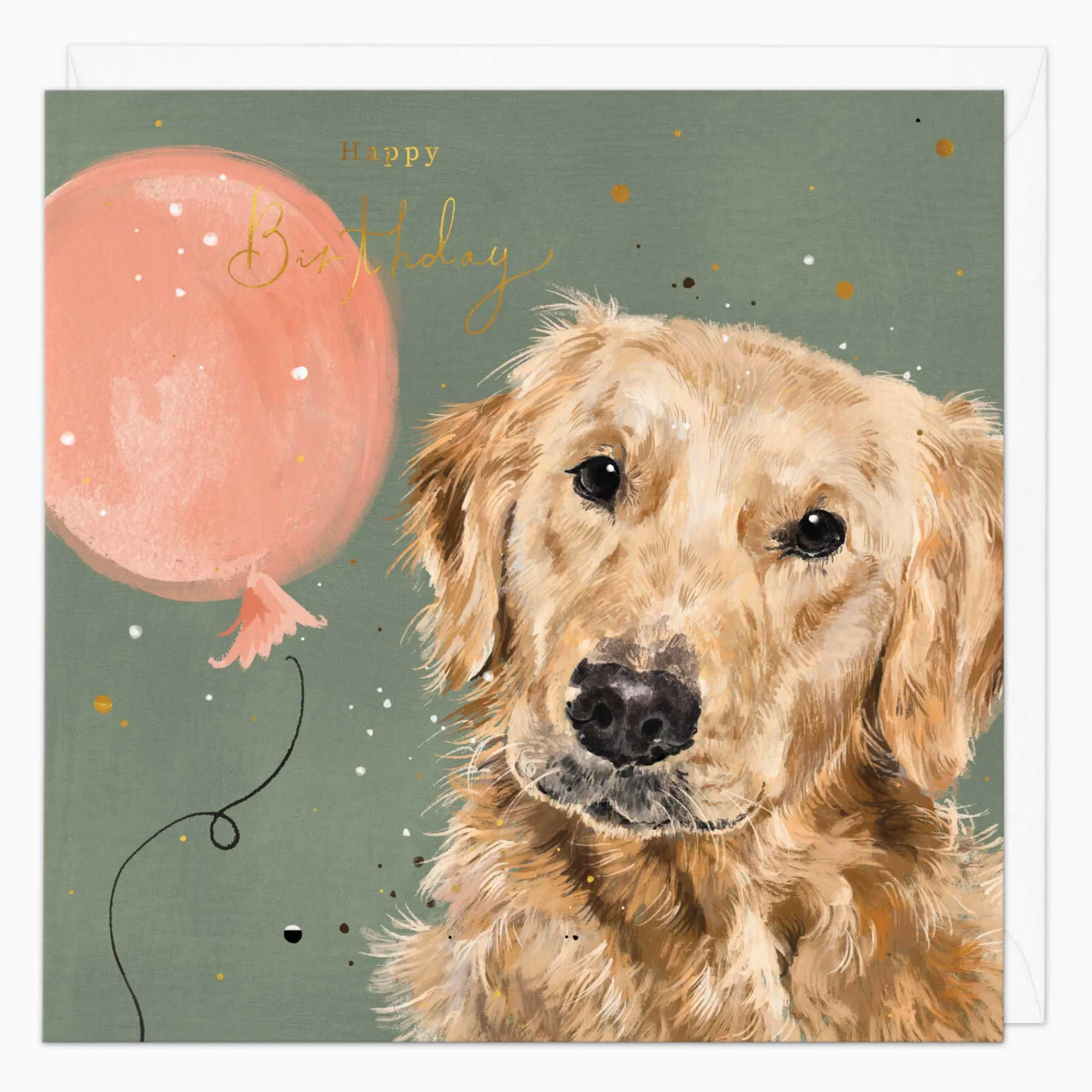 Birthday|For Children*Whistlefish Retriever Birthday Card