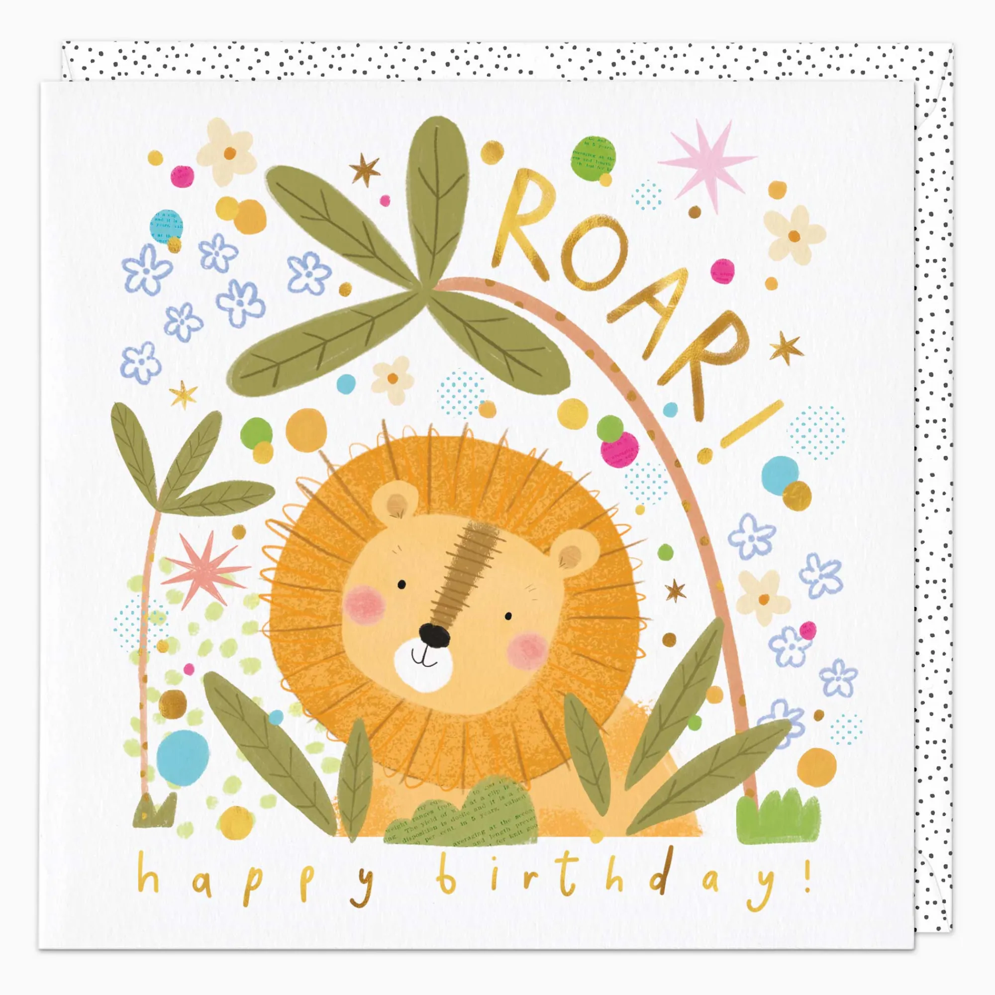 Birthday|For Children*Whistlefish Roar! Birthday Card