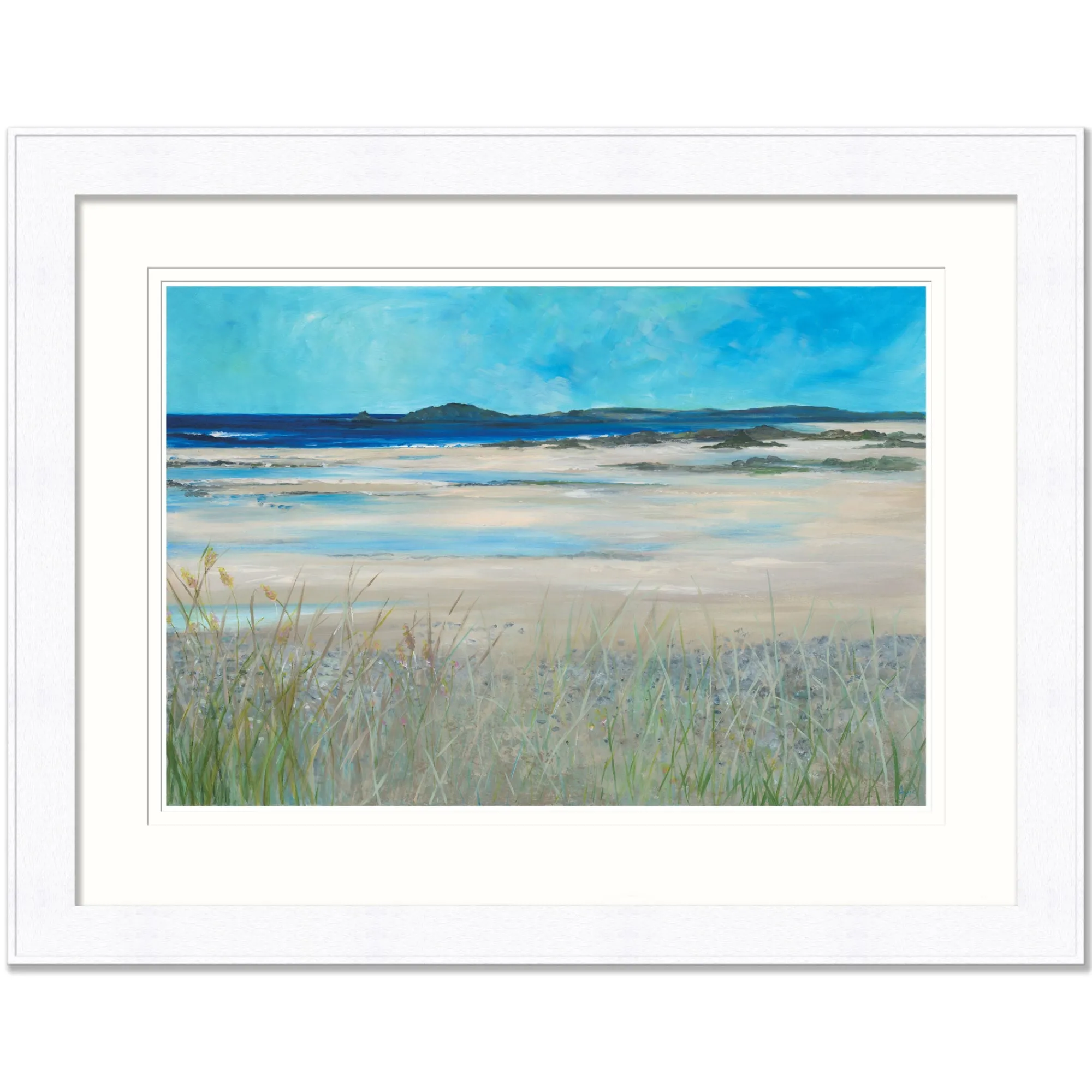 Padstow|Cornwall*Whistlefish Rock Estuary Extra Large Framed Print